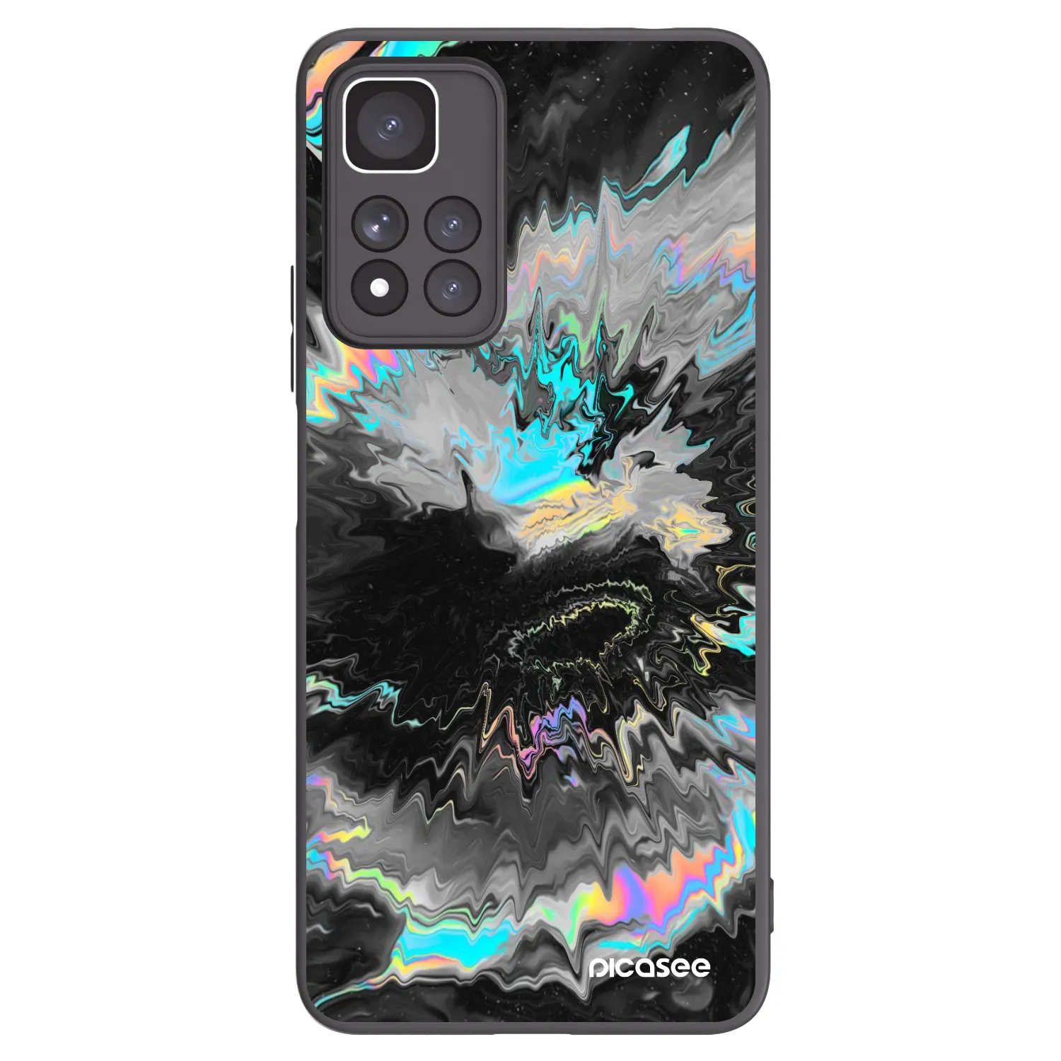 Picasee silikonový černý obal pro Xiaomi Redmi Note 11 Pro+ 5G - Magnetic
