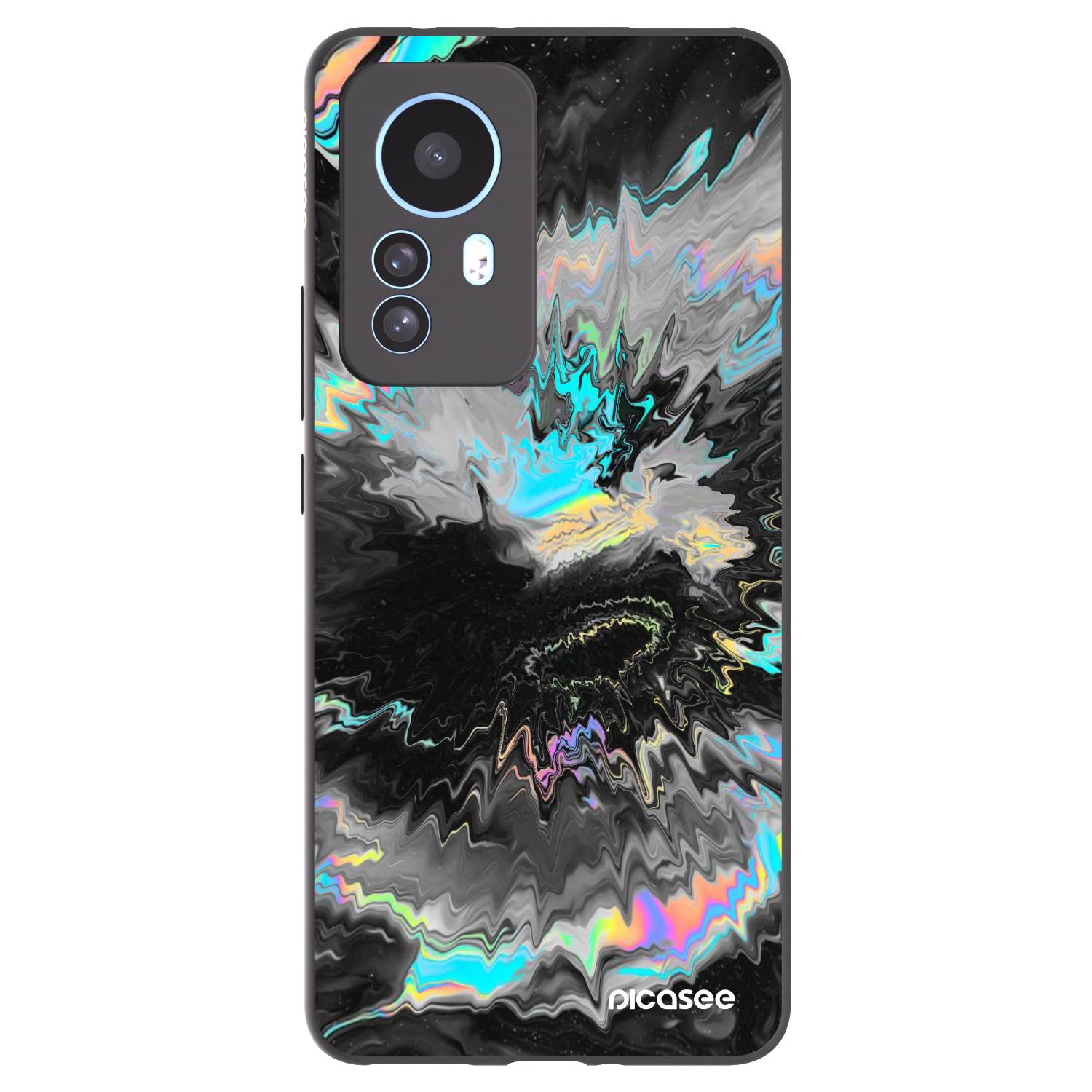 Picasee silikonový černý obal pro Xiaomi 12T Pro - Magnetic