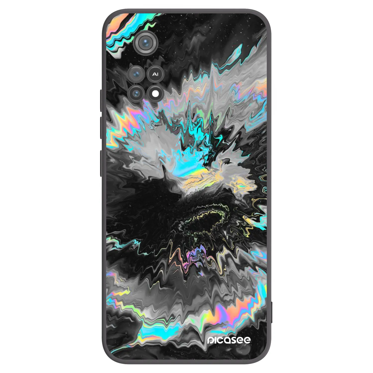 Picasee silikonový černý obal pro Xiaomi Poco M4 Pro - Magnetic