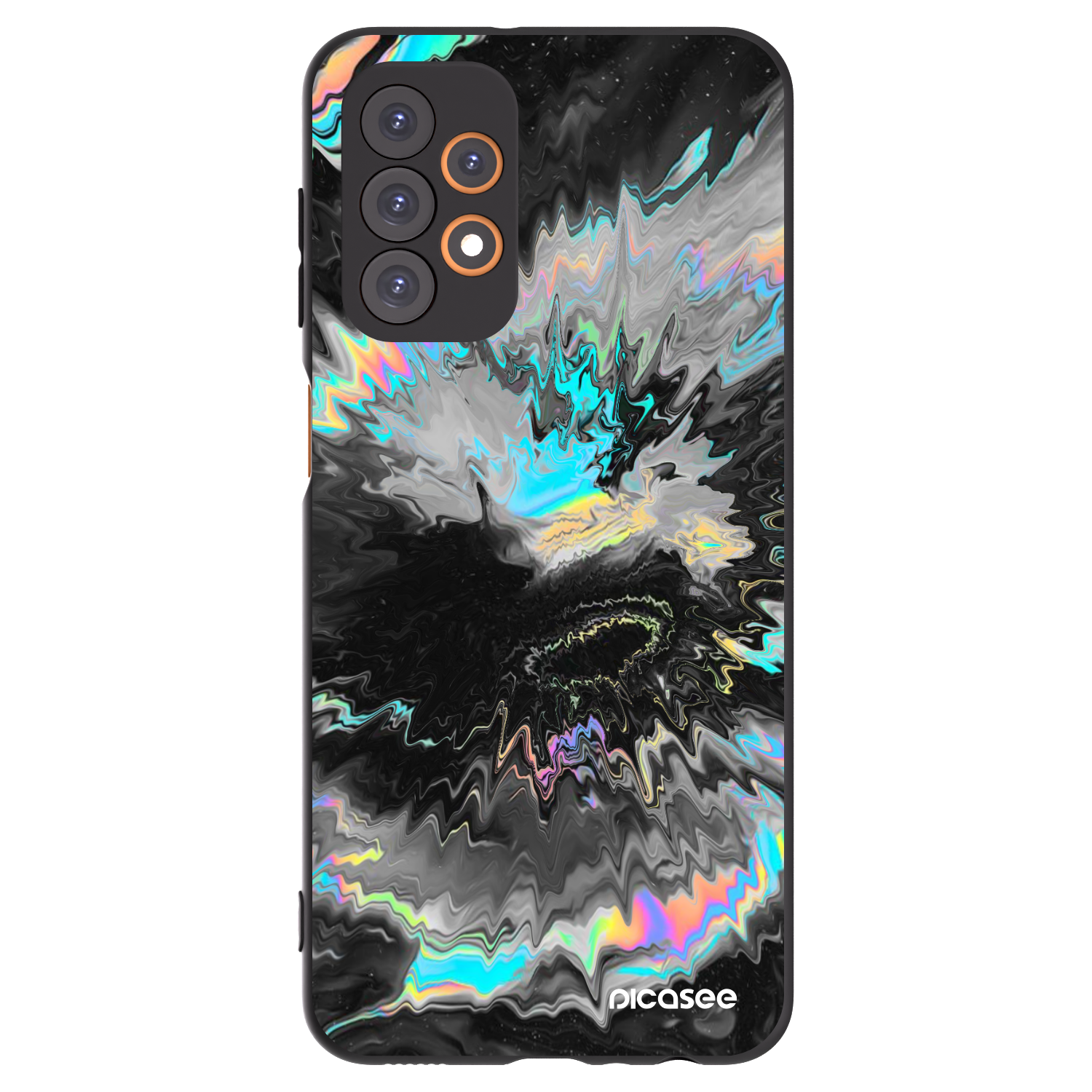 Picasee silikonový černý obal pro Samsung Galaxy A23 A236B 5G - Magnetic