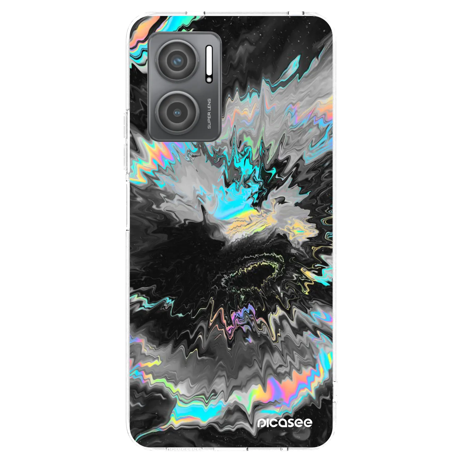 Picasee silikonový průhledný obal pro Xiaomi Redmi 10 5G - Magnetic