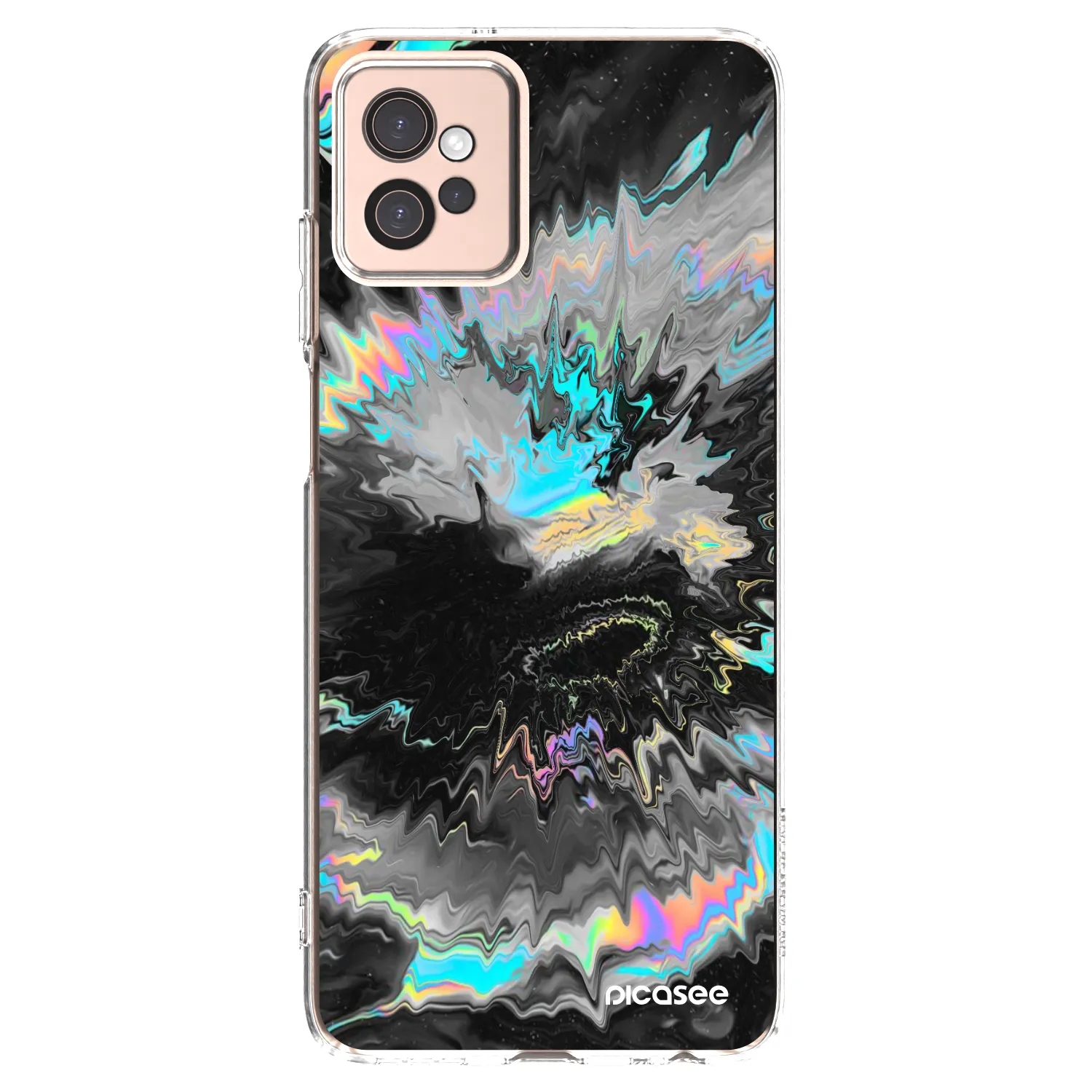 Picasee silikonový průhledný obal pro Motorola Moto G32 - Magnetic