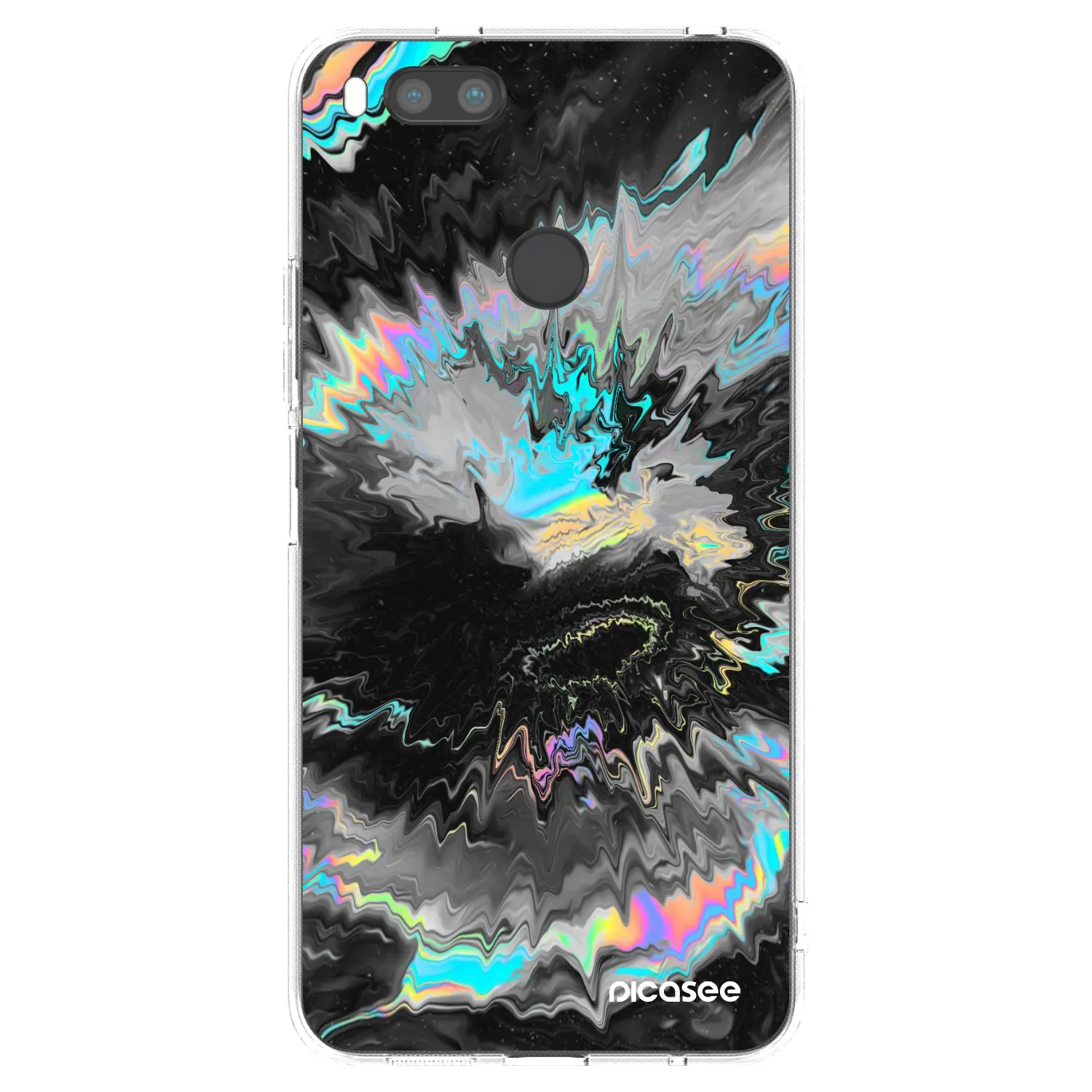 Picasee silikonový průhledný obal pro Xiaomi Redmi A1 - Magnetic