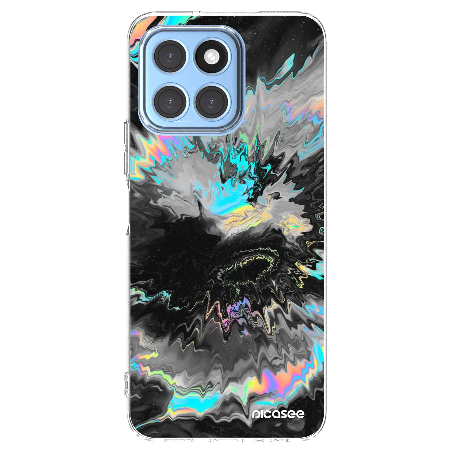 Picasee silikonový průhledný obal pro Honor X8 5G - Magnetic
