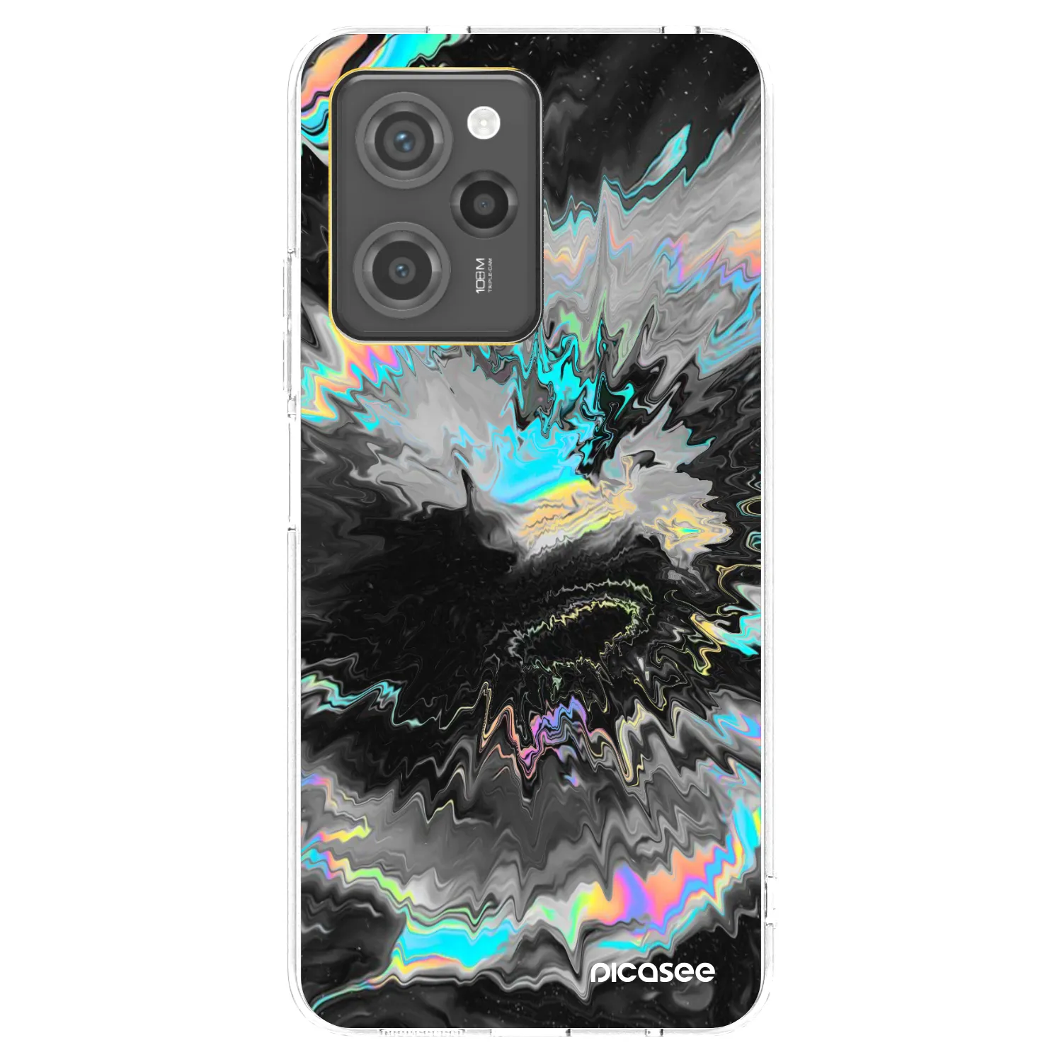 Picasee silikonový průhledný obal pro Xiaomi Poco X5 Pro - Magnetic