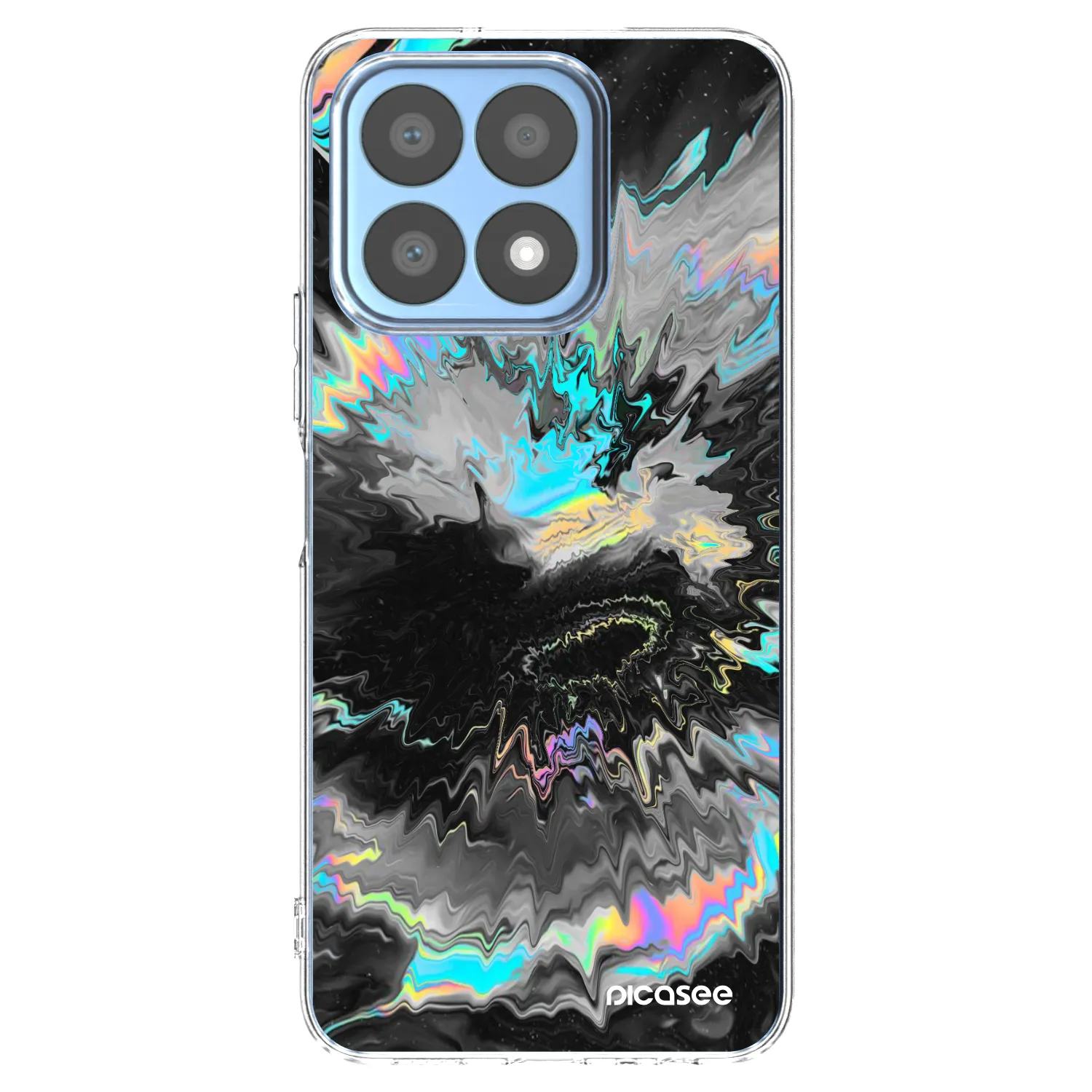 Picasee silikonový průhledný obal pro Honor X8a - Magnetic