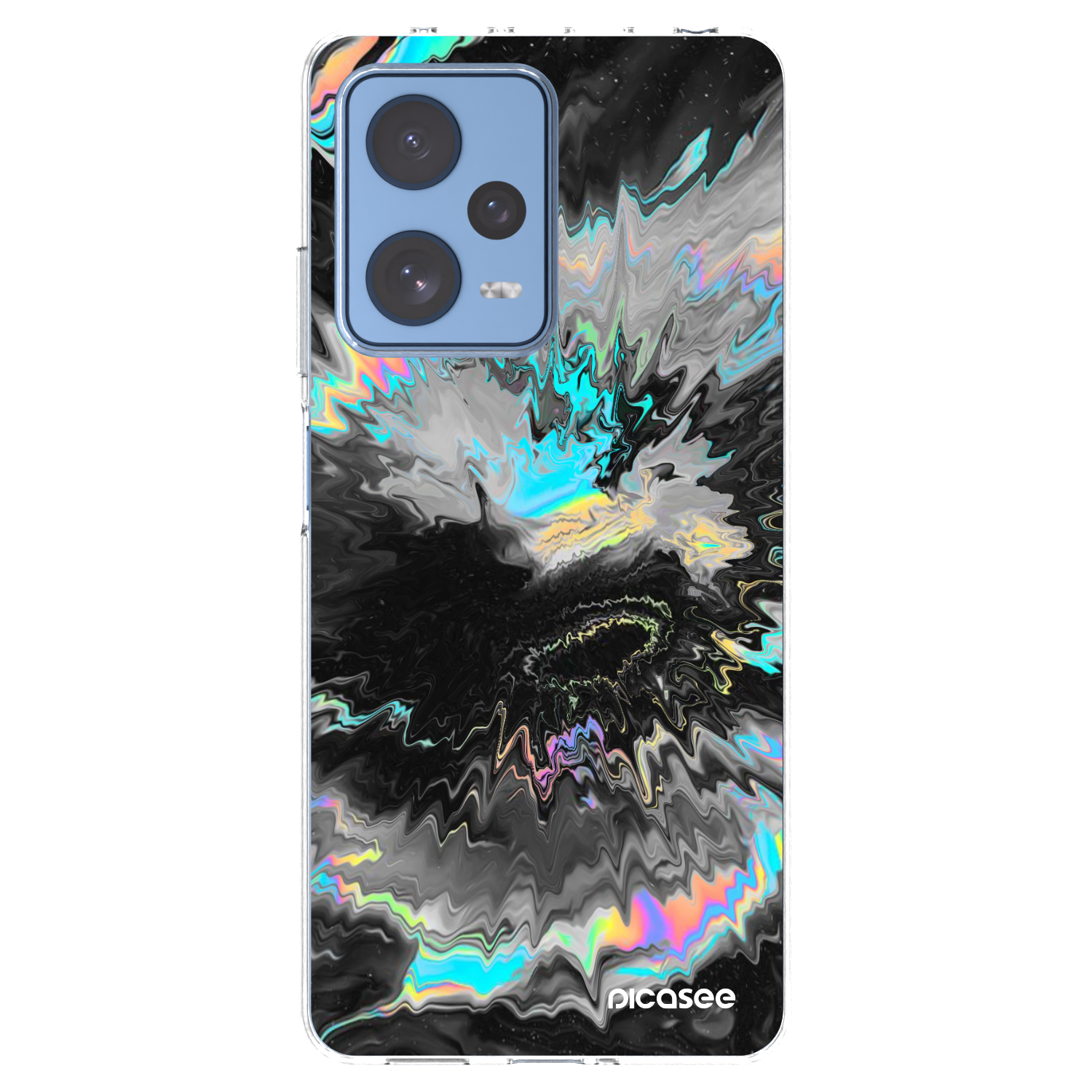 Picasee silikonový průhledný obal pro Xiaomi Redmi Note 12 Pro 5G - Magnetic