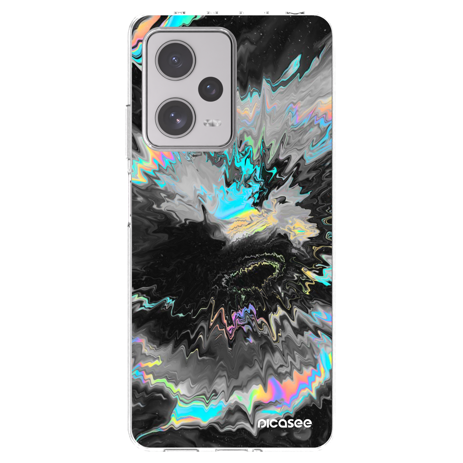 Picasee silikonový průhledný obal pro Xiaomi Redmi Note 12 Pro+ 5G - Magnetic