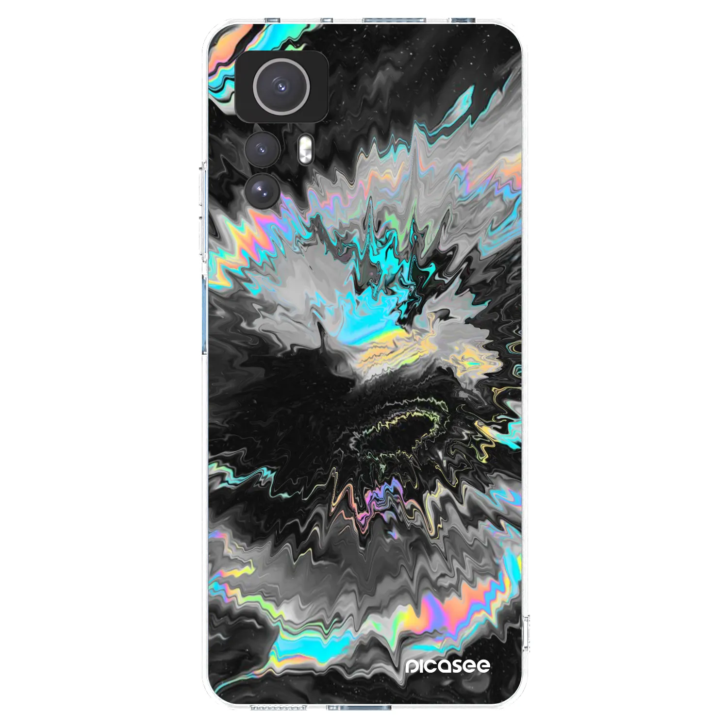 Picasee silikonový průhledný obal pro Xiaomi Redmi Note 12S - Magnetic