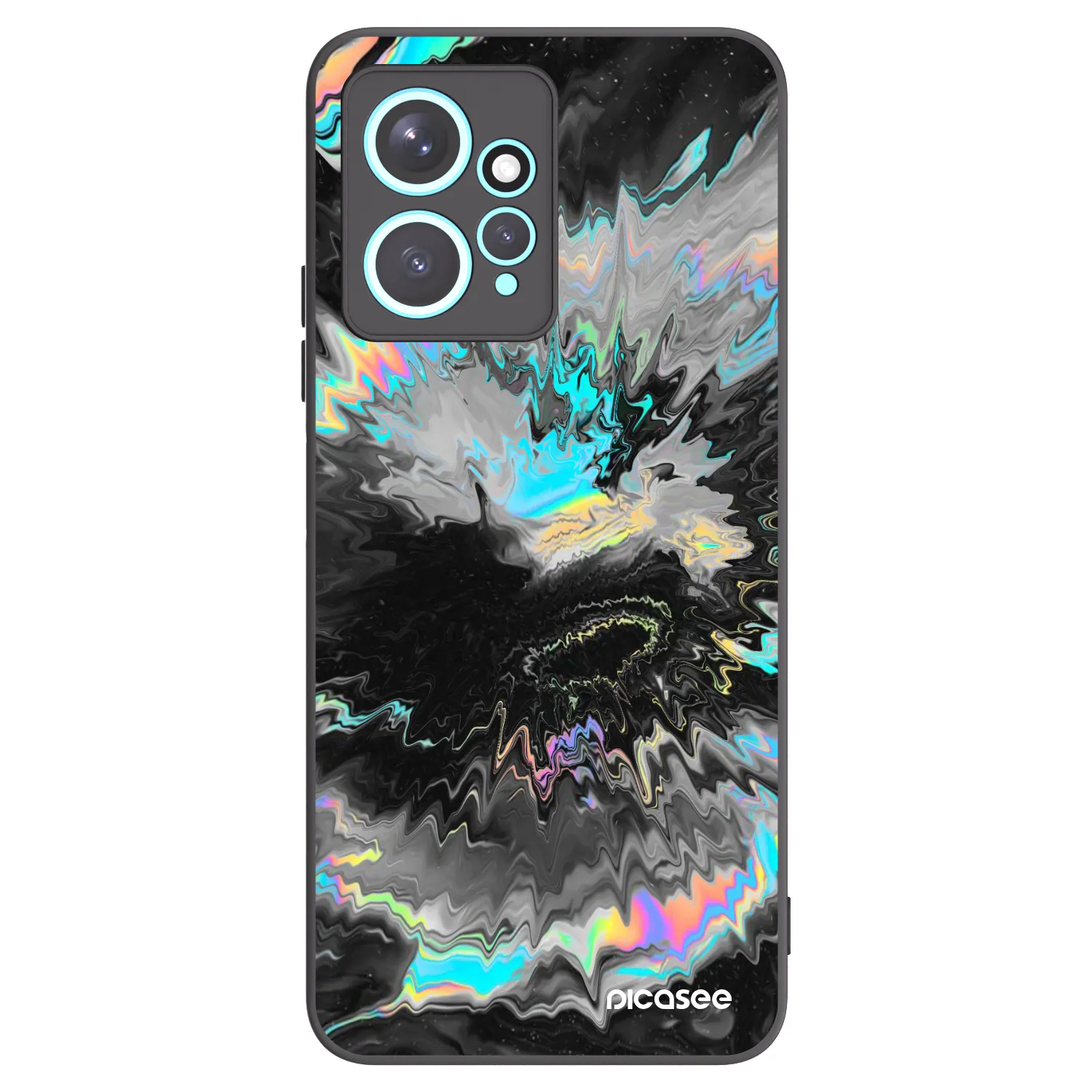 Picasee silikonový černý obal pro Xiaomi Redmi Note 12 4G - Magnetic