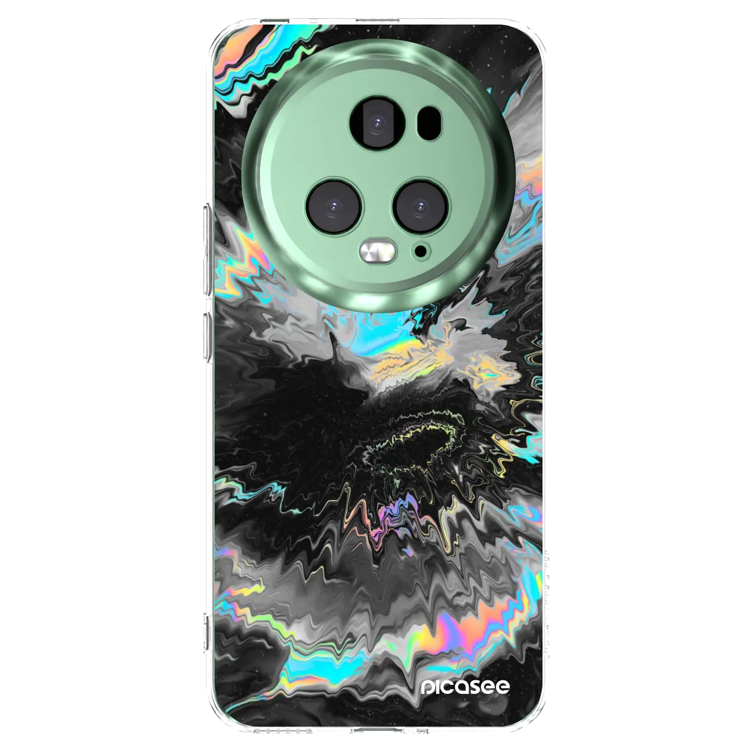 Picasee silikonový průhledný obal pro Honor Magic5 Pro - Magnetic