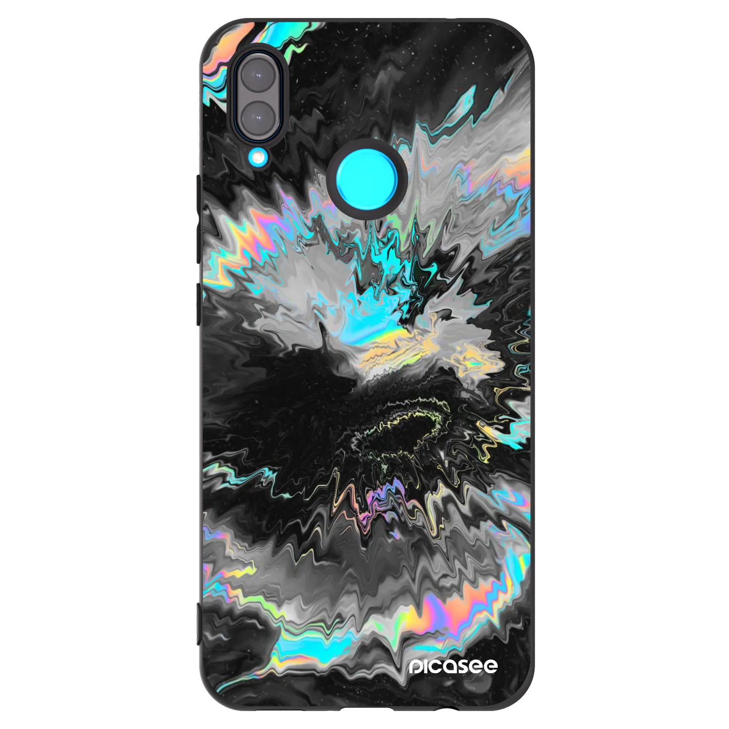 Picasee silikonový černý obal pro Huawei Nova 3 - Magnetic