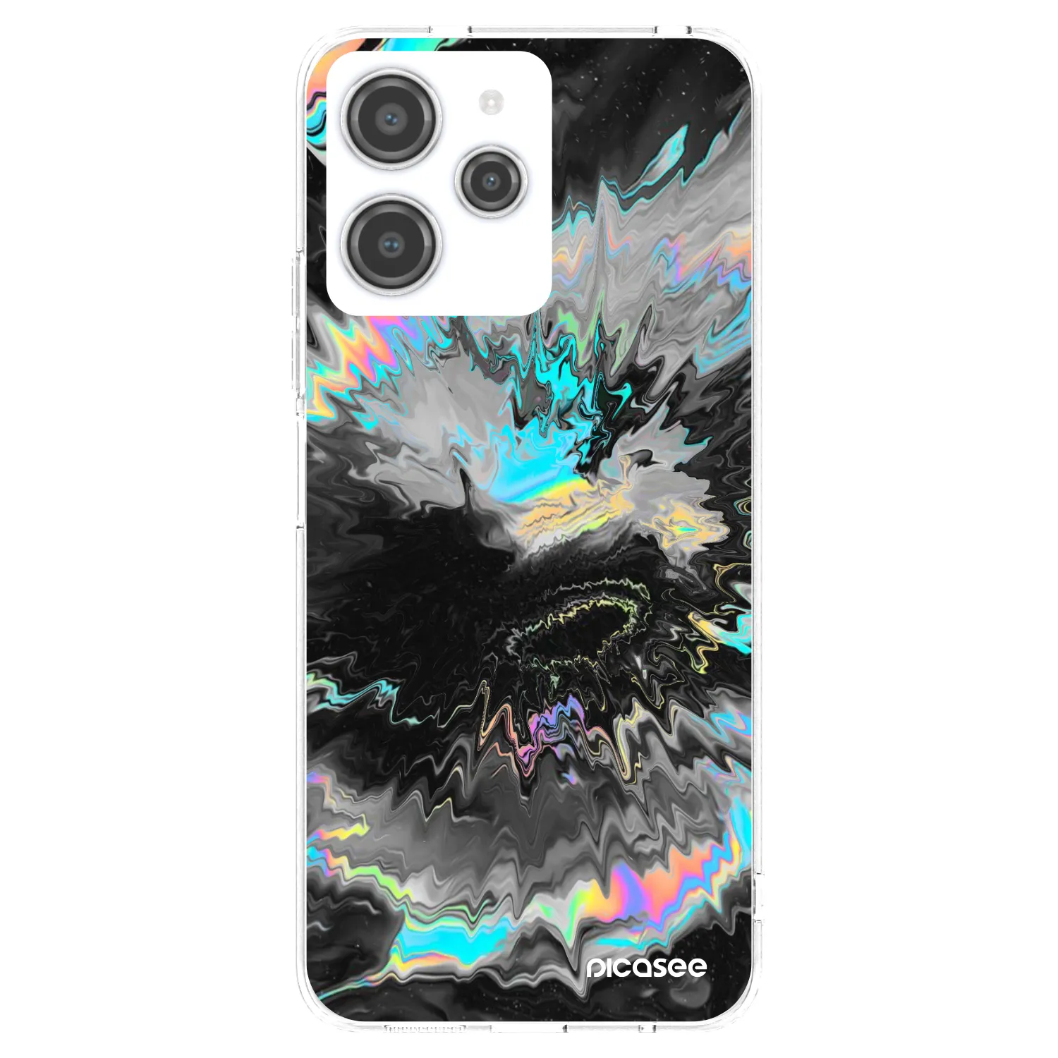 Picasee silikonový průhledný obal pro Xiaomi Redmi 12 4G - Magnetic