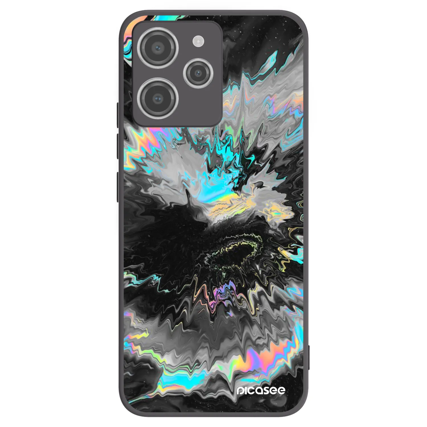 Picasee silikonový černý obal pro Xiaomi Redmi 12 4G - Magnetic