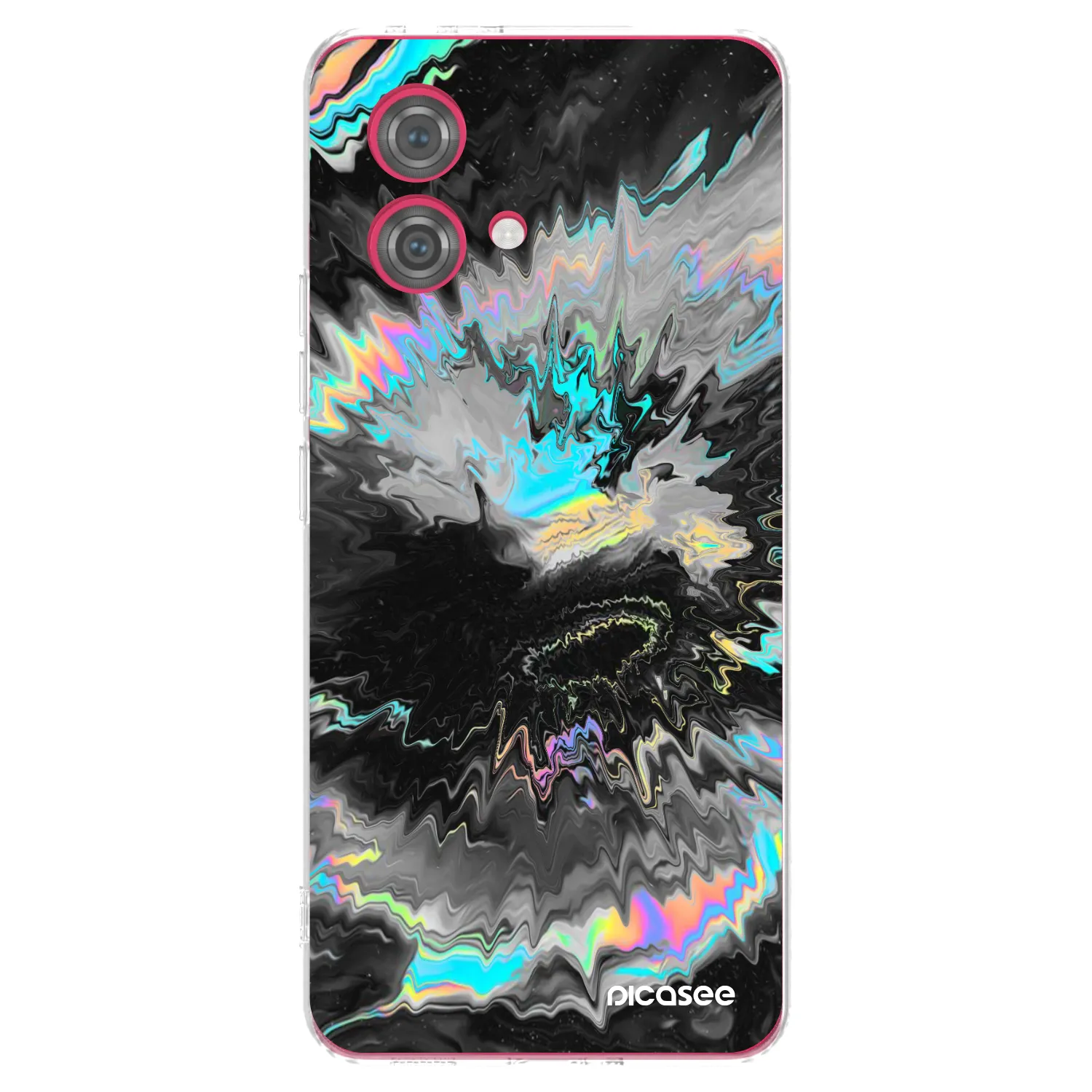Picasee silikonový průhledný obal pro Motorola Moto G84 5G - Magnetic