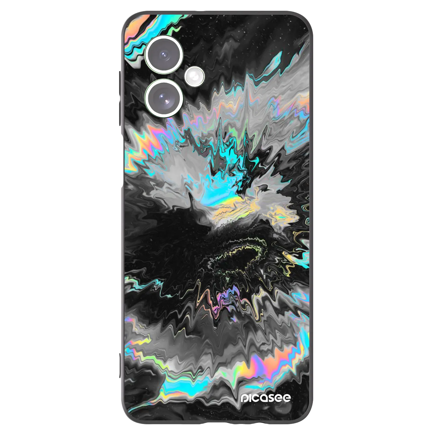 Picasee silikonový černý obal pro Motorola Moto G54 5G - Magnetic