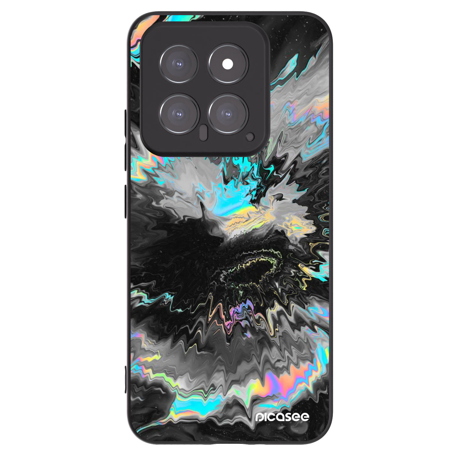 Picasee silikonový černý obal pro Xiaomi 14 - Magnetic