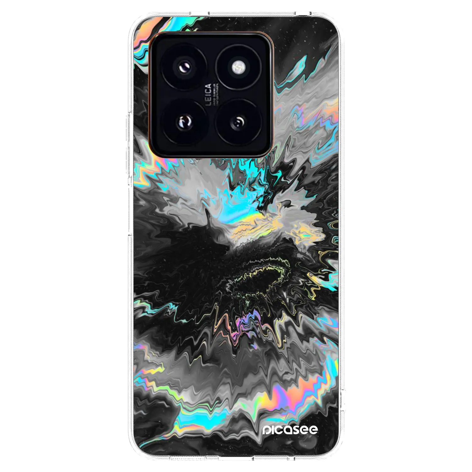Picasee silikonový průhledný obal pro Xiaomi 14 Pro - Magnetic