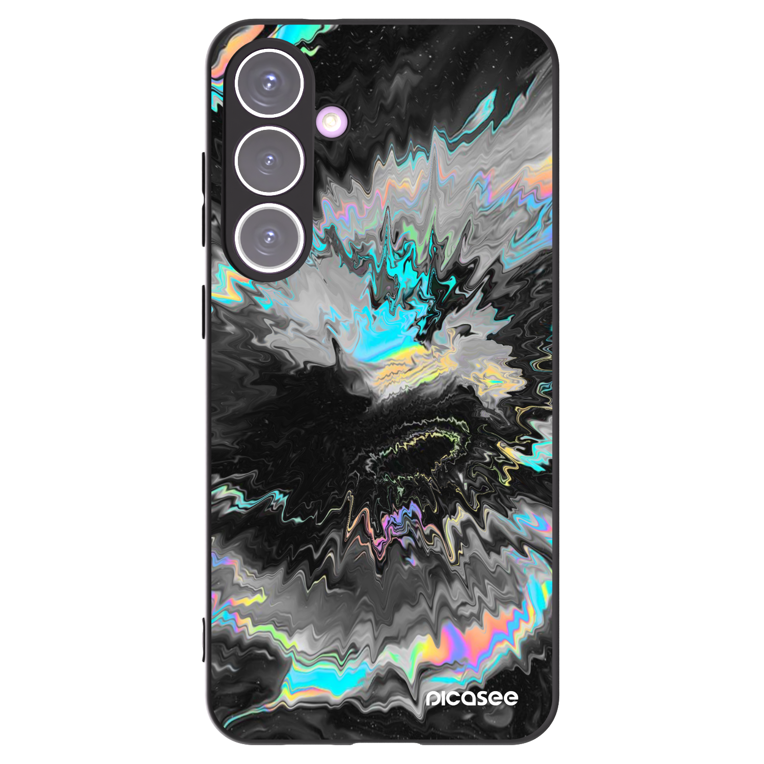 Picasee silikonový černý obal pro Samsung Galaxy S24+ S926B 5G - Magnetic