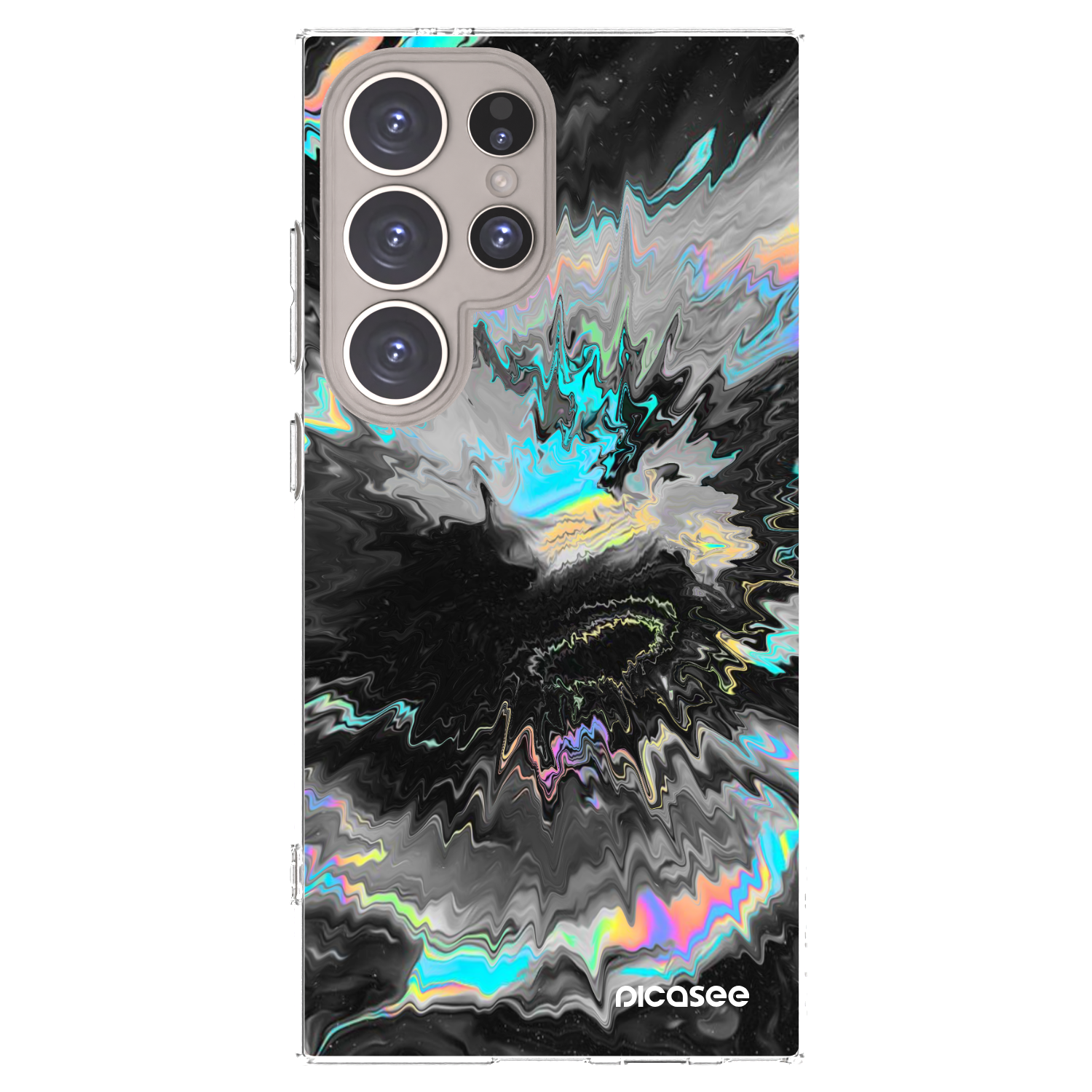 Picasee silikonový průhledný obal pro Samsung Galaxy S24 Ultra S928B 5G - Magnetic