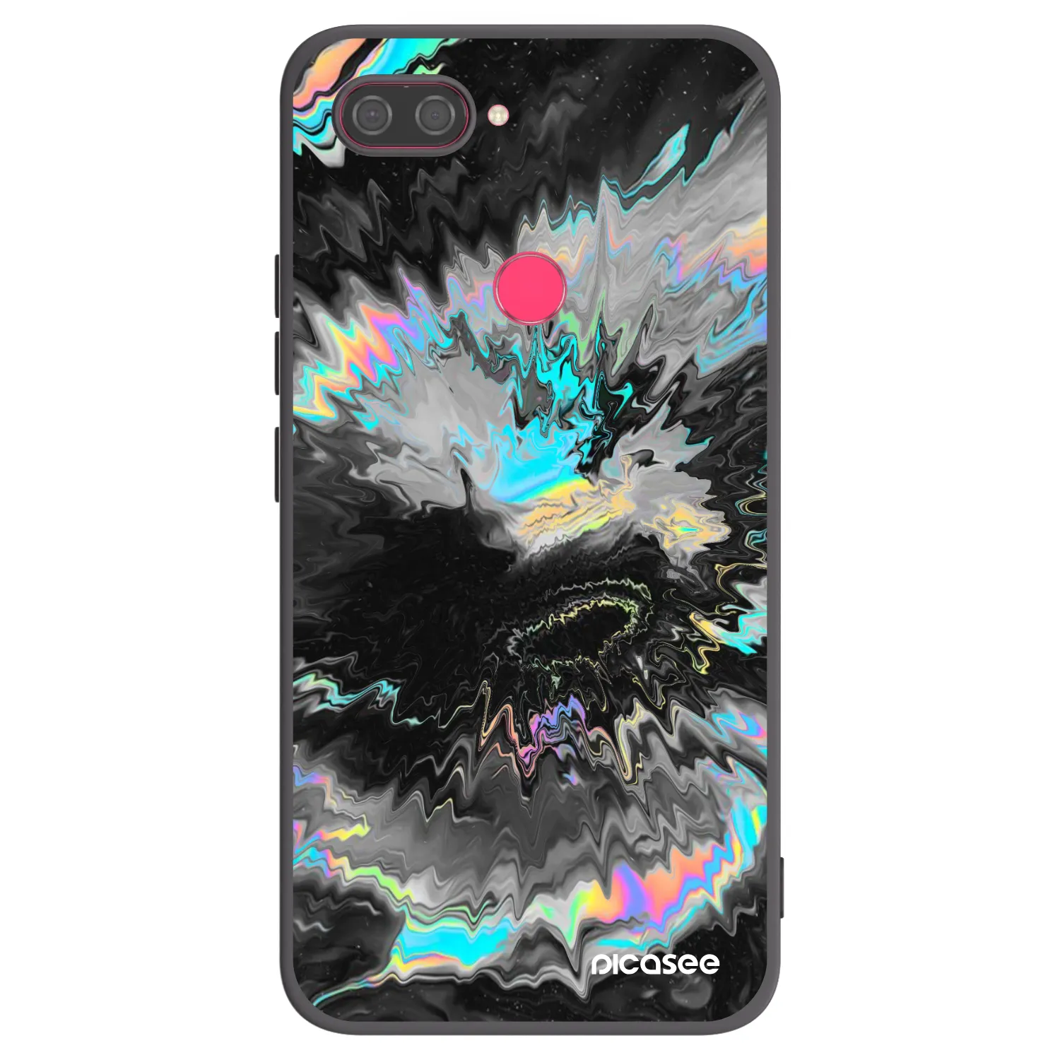 Picasee silikonový černý obal pro Xiaomi Mi 8 Lite - Magnetic