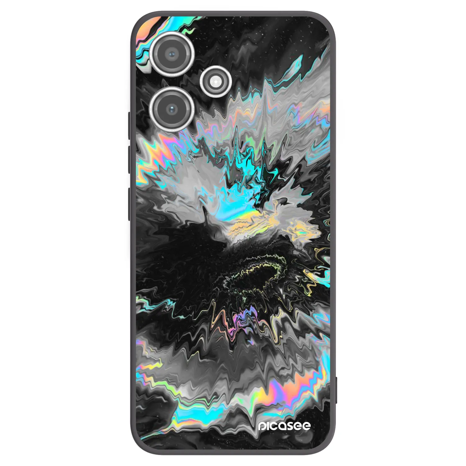Picasee silikonový černý obal pro Xiaomi Redmi 12 5G - Magnetic