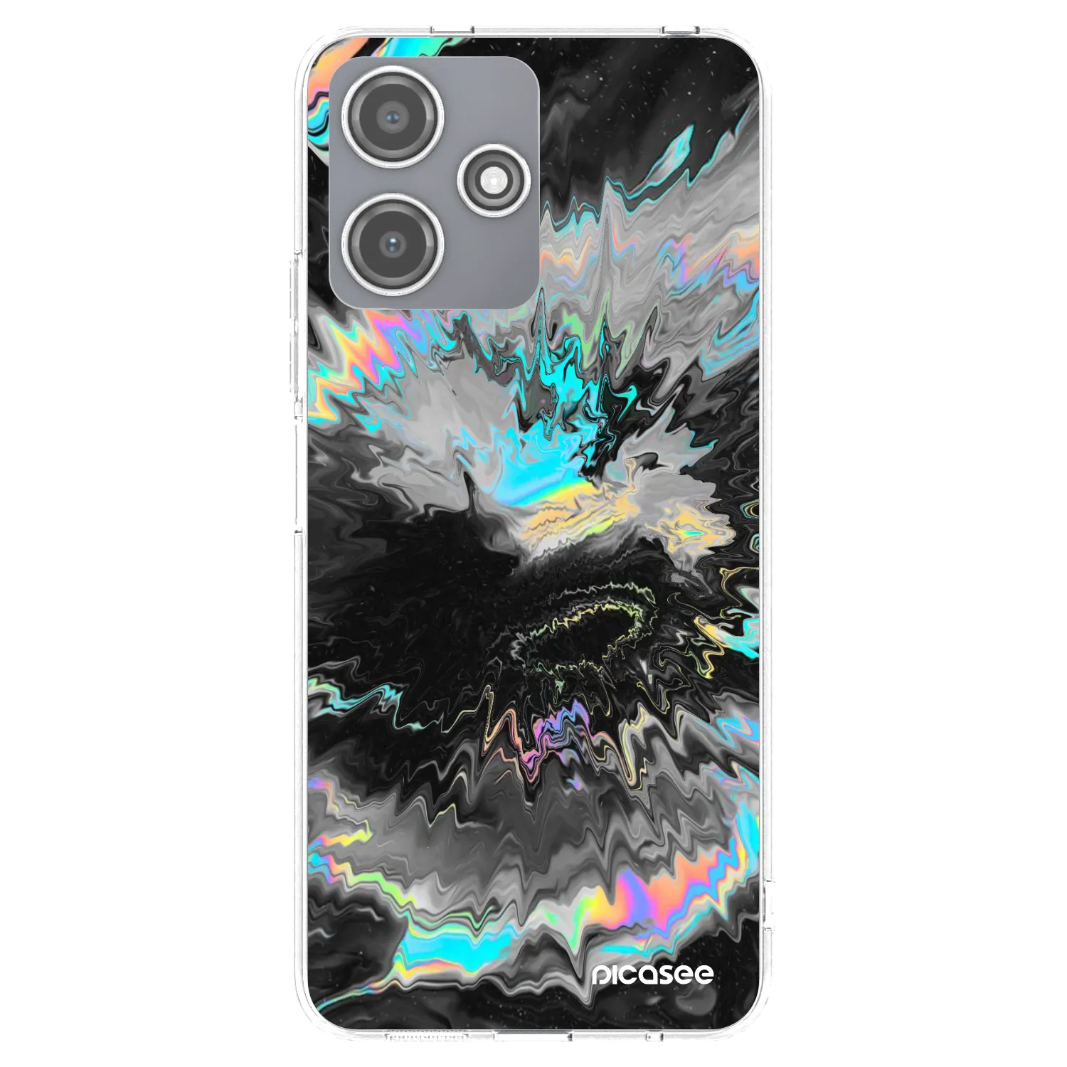 Picasee silikonový průhledný obal pro Xiaomi Redmi 12 5G - Magnetic