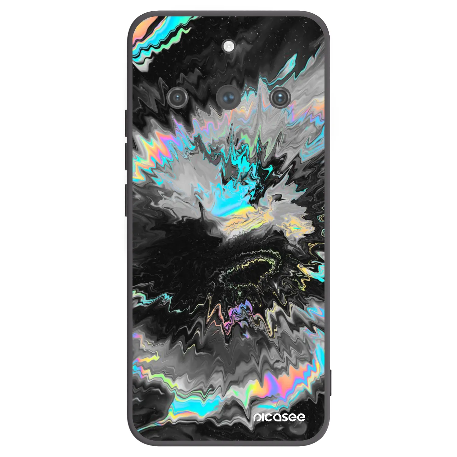 Picasee silikonový černý obal pro Realme 11 Pro+ - Magnetic