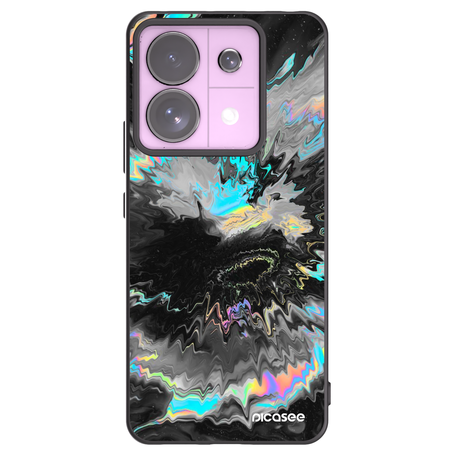 Picasee silikonový černý obal pro Xiaomi Redmi Note 13 Pro 5G - Magnetic