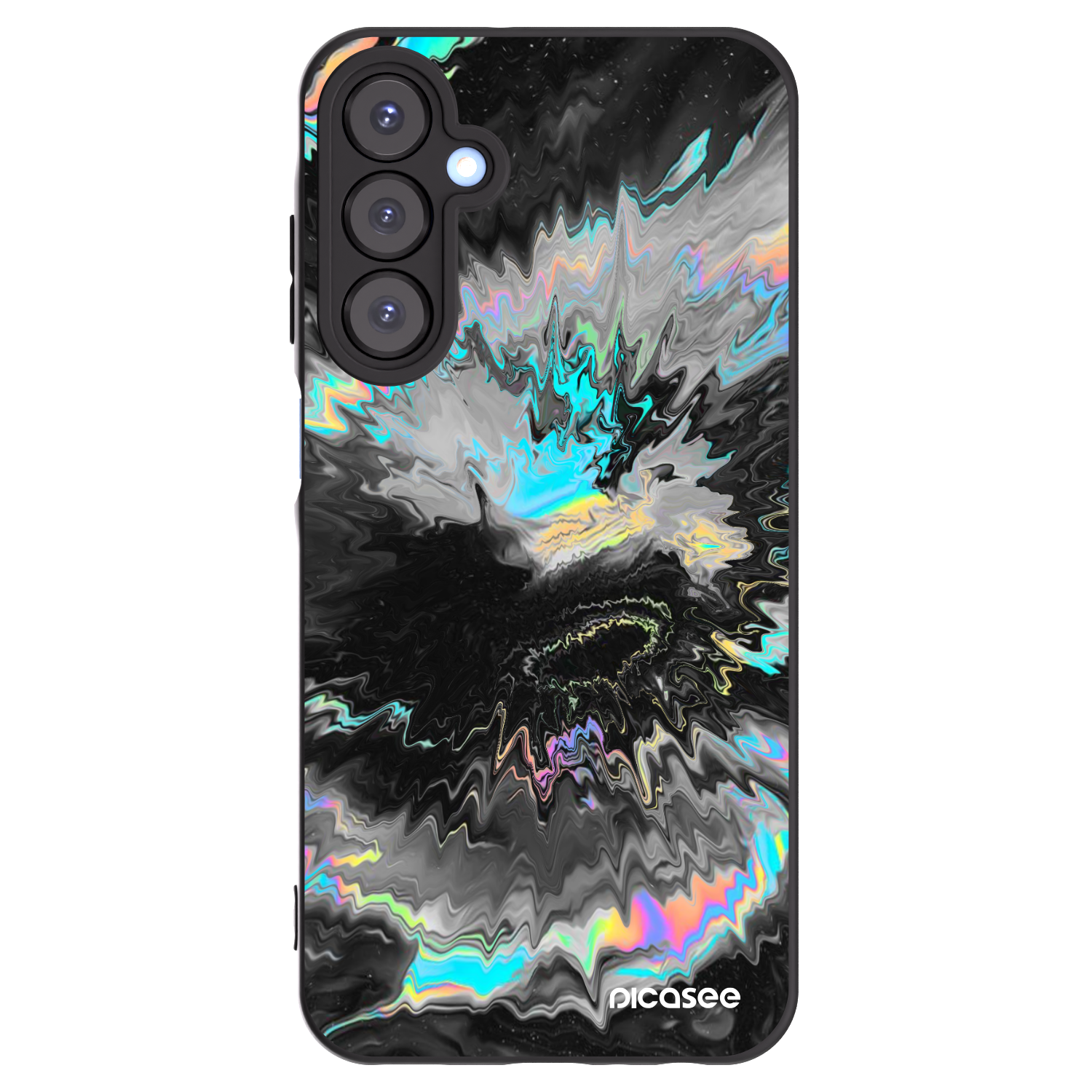 Picasee silikonový černý obal pro Samsung Galaxy A25 A256B 5G - Magnetic