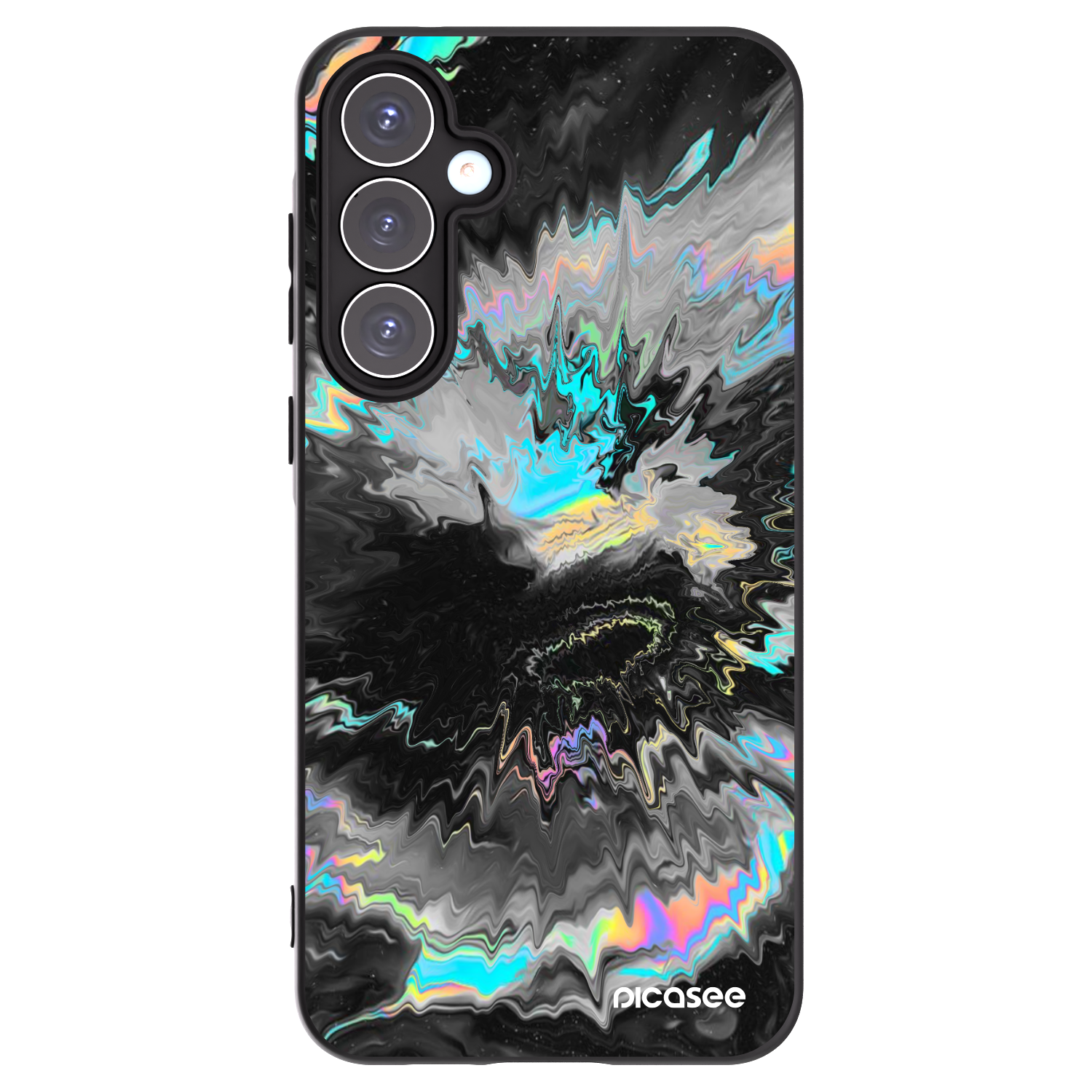 Picasee silikonový černý obal pro Samsung Galaxy A55 5G A556B - Magnetic