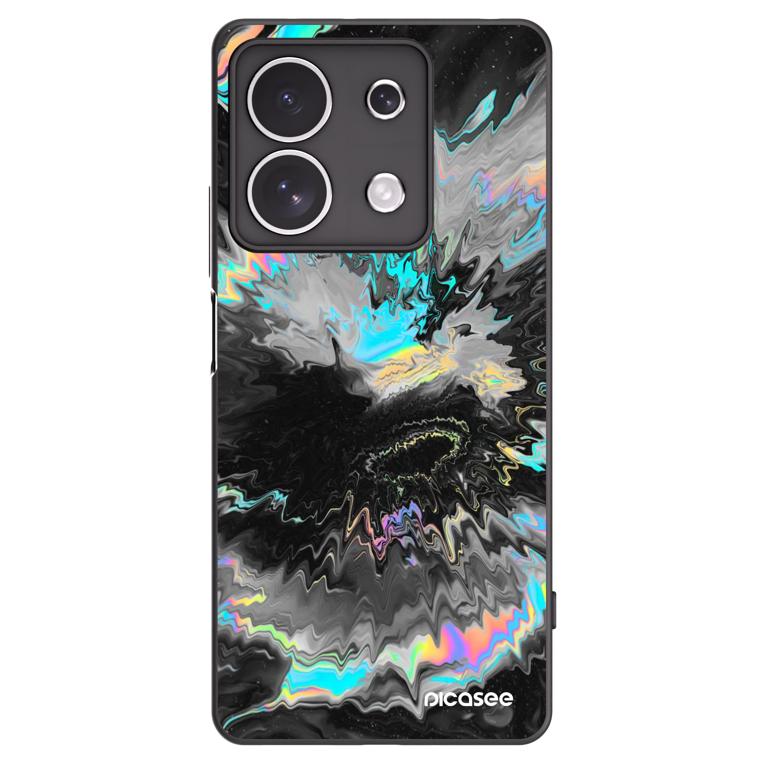 Picasee silikonový černý obal pro Xiaomi Redmi Note 13 4G - Magnetic