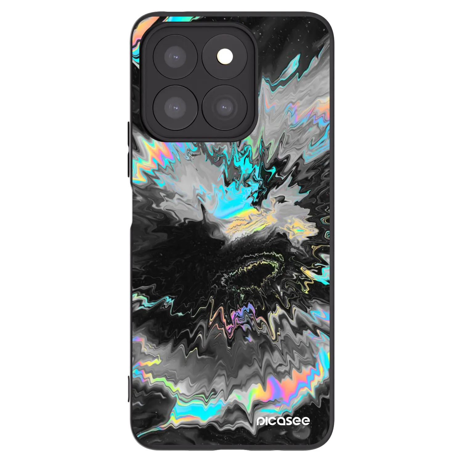 Picasee silikonový černý obal pro Honor X8b - Magnetic