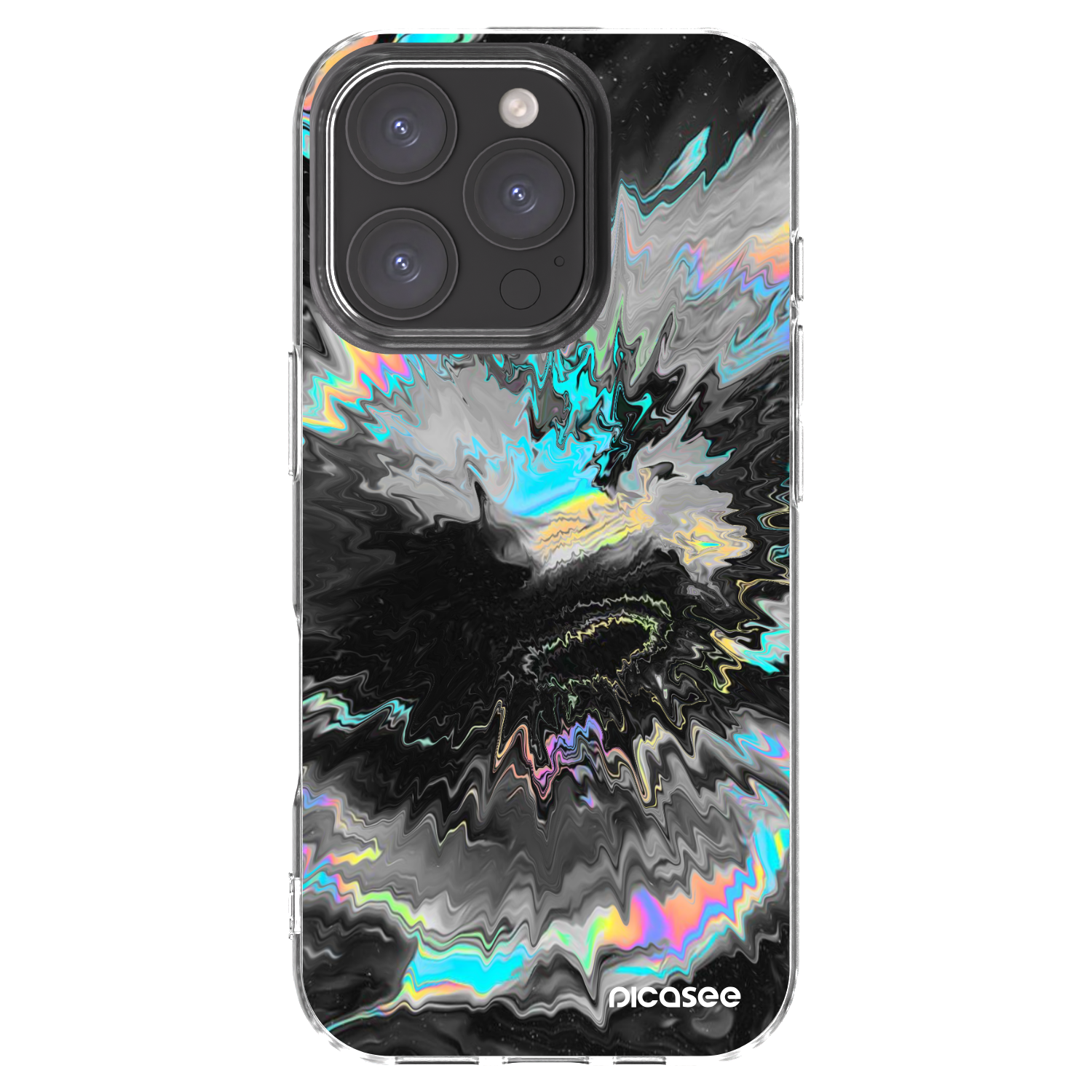 Picasee silikonový průhledný obal pro Apple iPhone 16 Pro - Magnetic