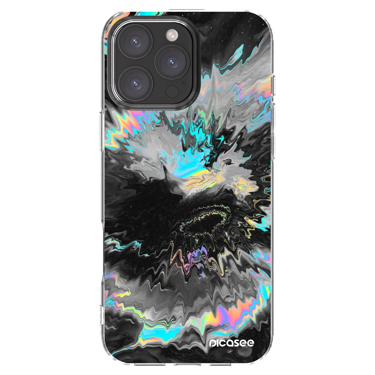 Picasee silikonový průhledný obal pro Apple iPhone 16 Pro Max - Magnetic