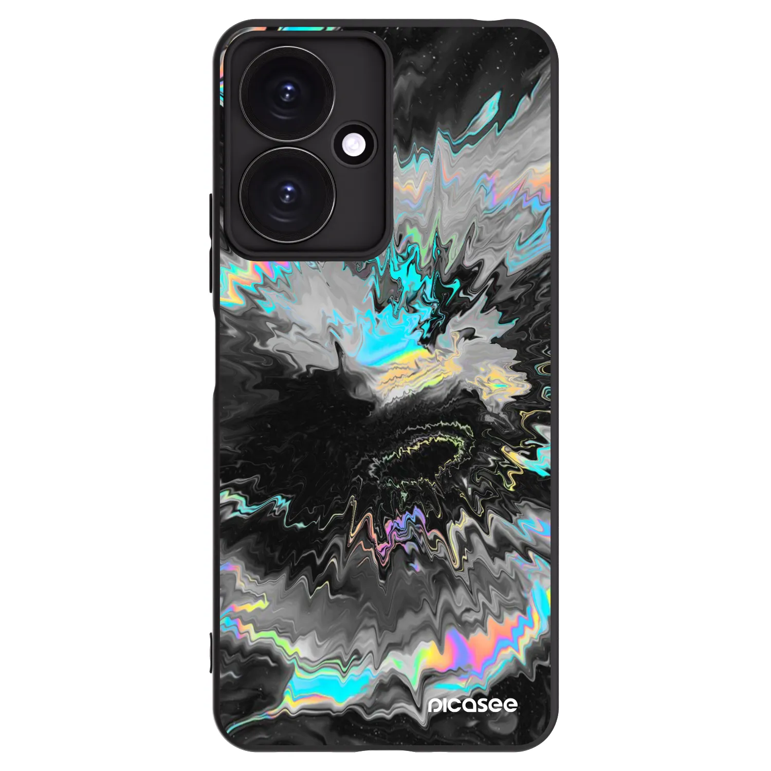 Picasee silikonový černý obal pro Xiaomi Redmi 13C 5G - Magnetic