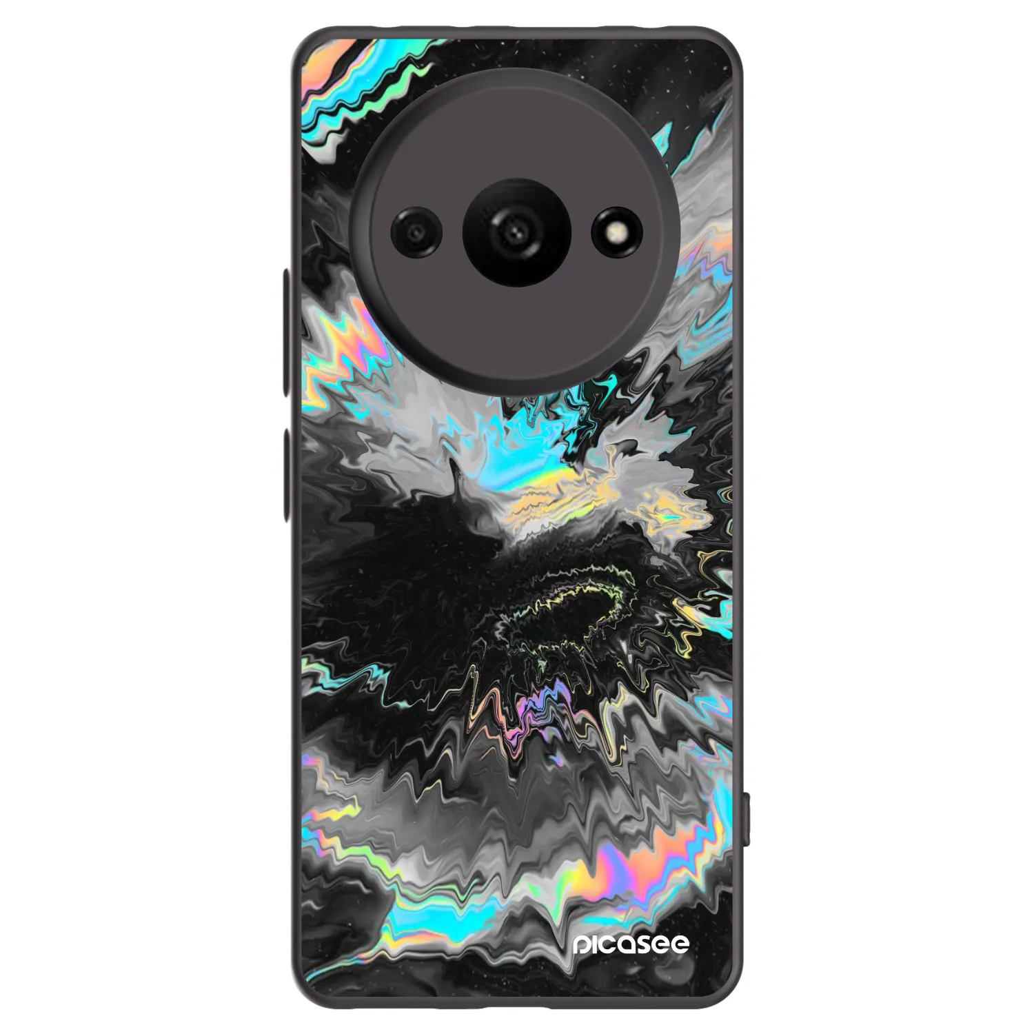 Picasee silikonový černý obal pro Xiaomi Redmi A3 - Magnetic