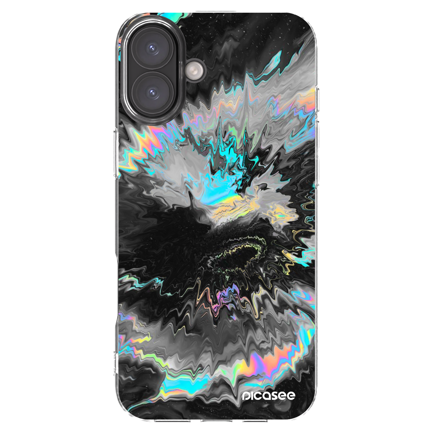 Picasee silikonový průhledný obal pro Apple iPhone 16 Plus - Magnetic