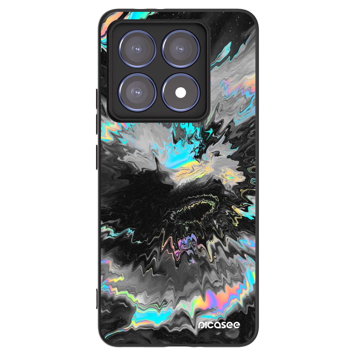 Picasee silikonový černý obal pro Xiaomi 14T Pro - Magnetic
