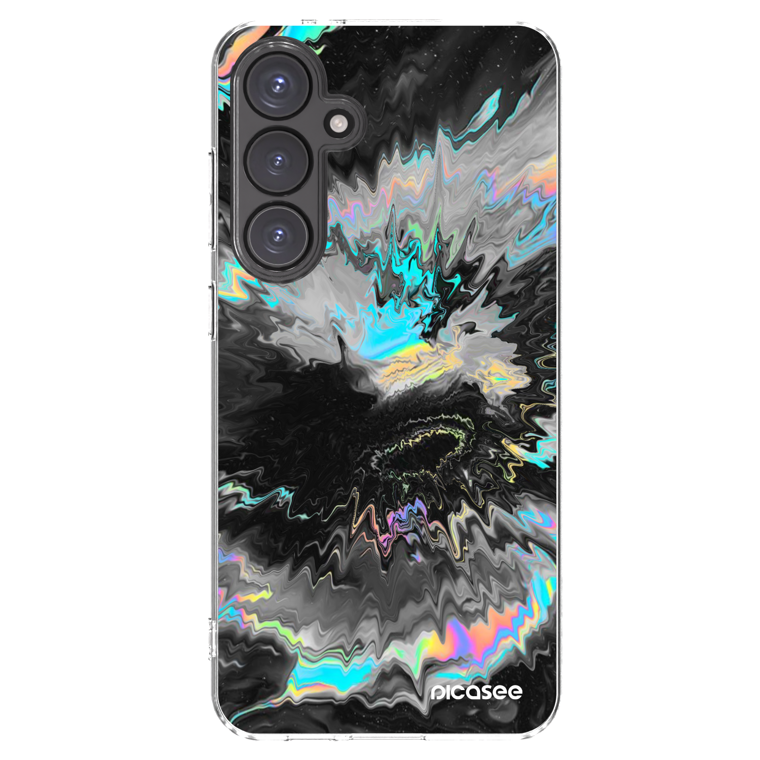 Picasee silikonový průhledný obal pro Samsung Galaxy S24 FE S721B - Magnetic