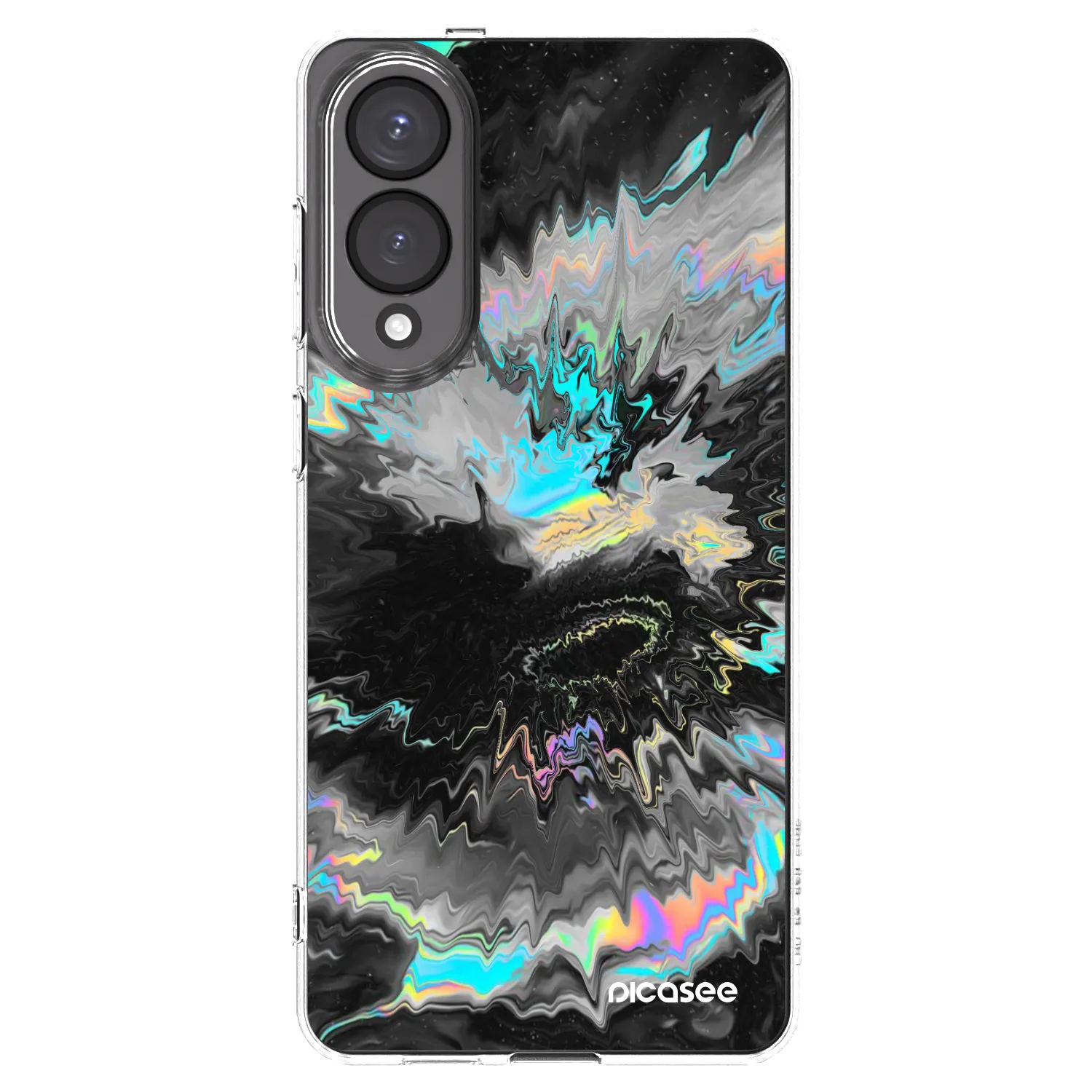 Picasee silikonový průhledný obal pro Samsung Galaxy S25 Edge 5G - Magnetic