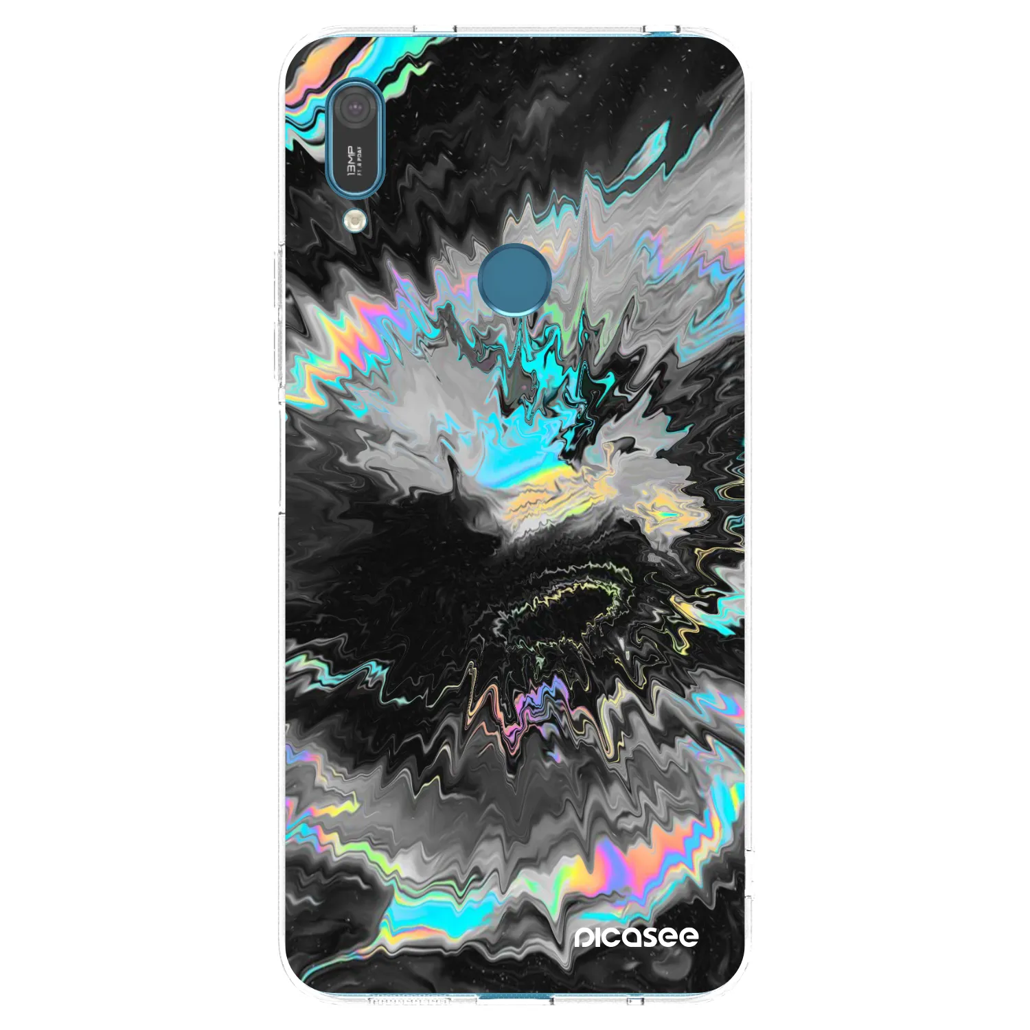 Picasee silikonový průhledný obal pro Huawei Y7 2019 - Magnetic