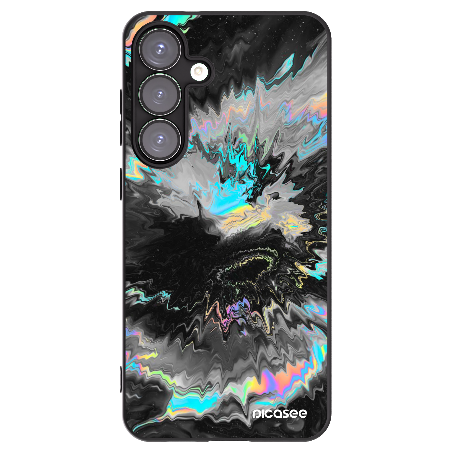 Picasee silikonový černý obal pro Samsung Galaxy S25+ 5G - Magnetic