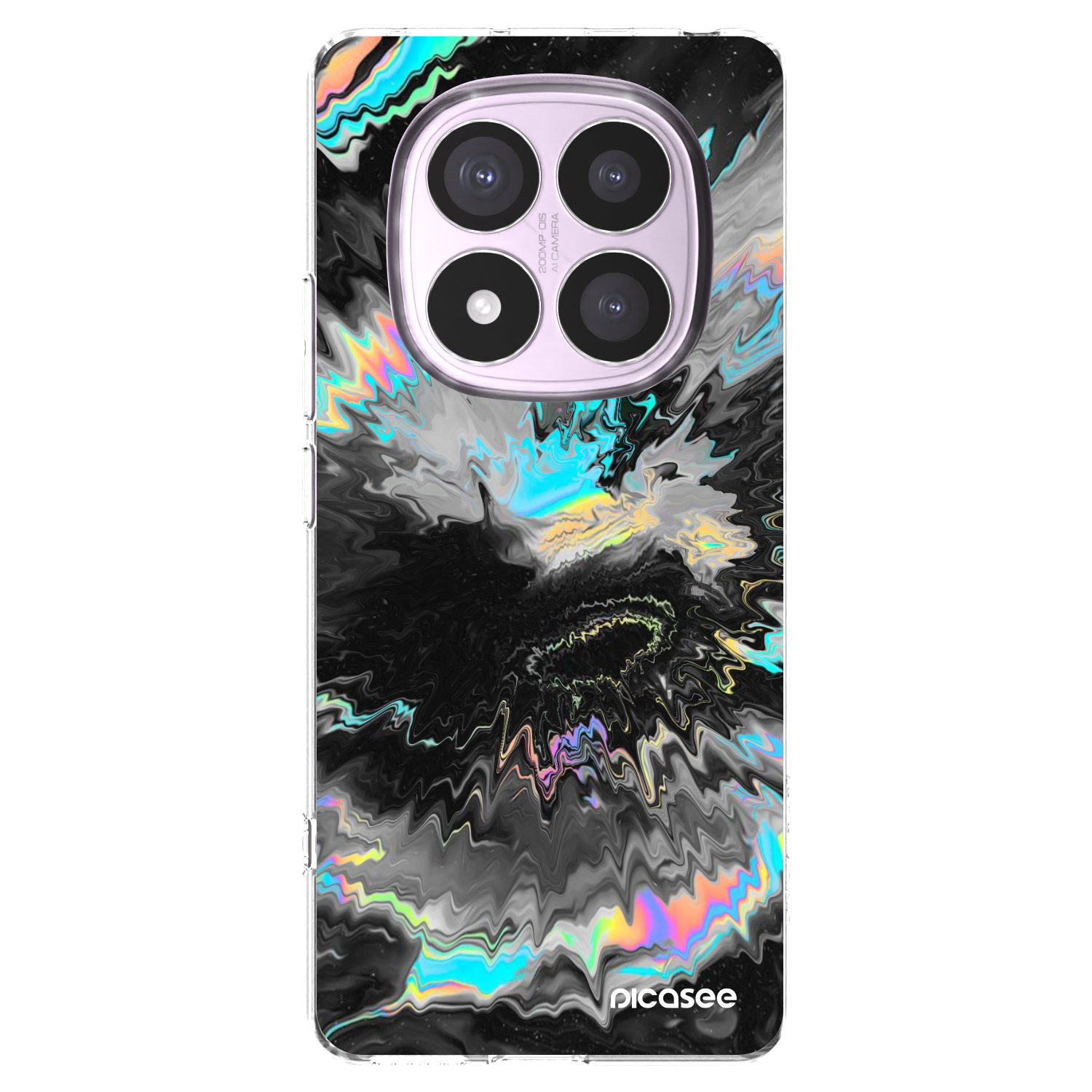 Picasee silikonový průhledný obal pro Xiaomi Redmi Note 14 Pro 4G - Magnetic