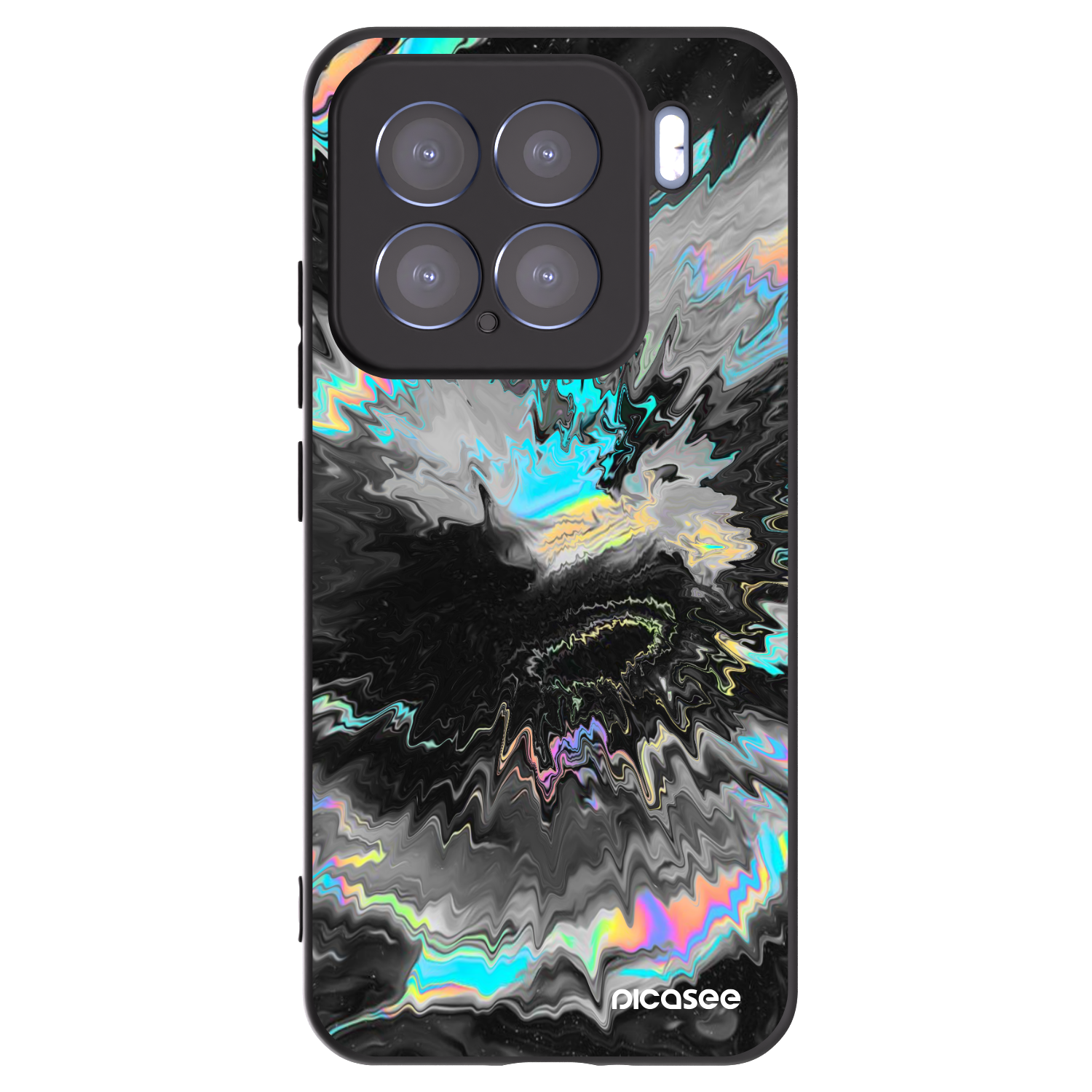 Picasee silikonový černý obal pro Xiaomi 15 - Magnetic
