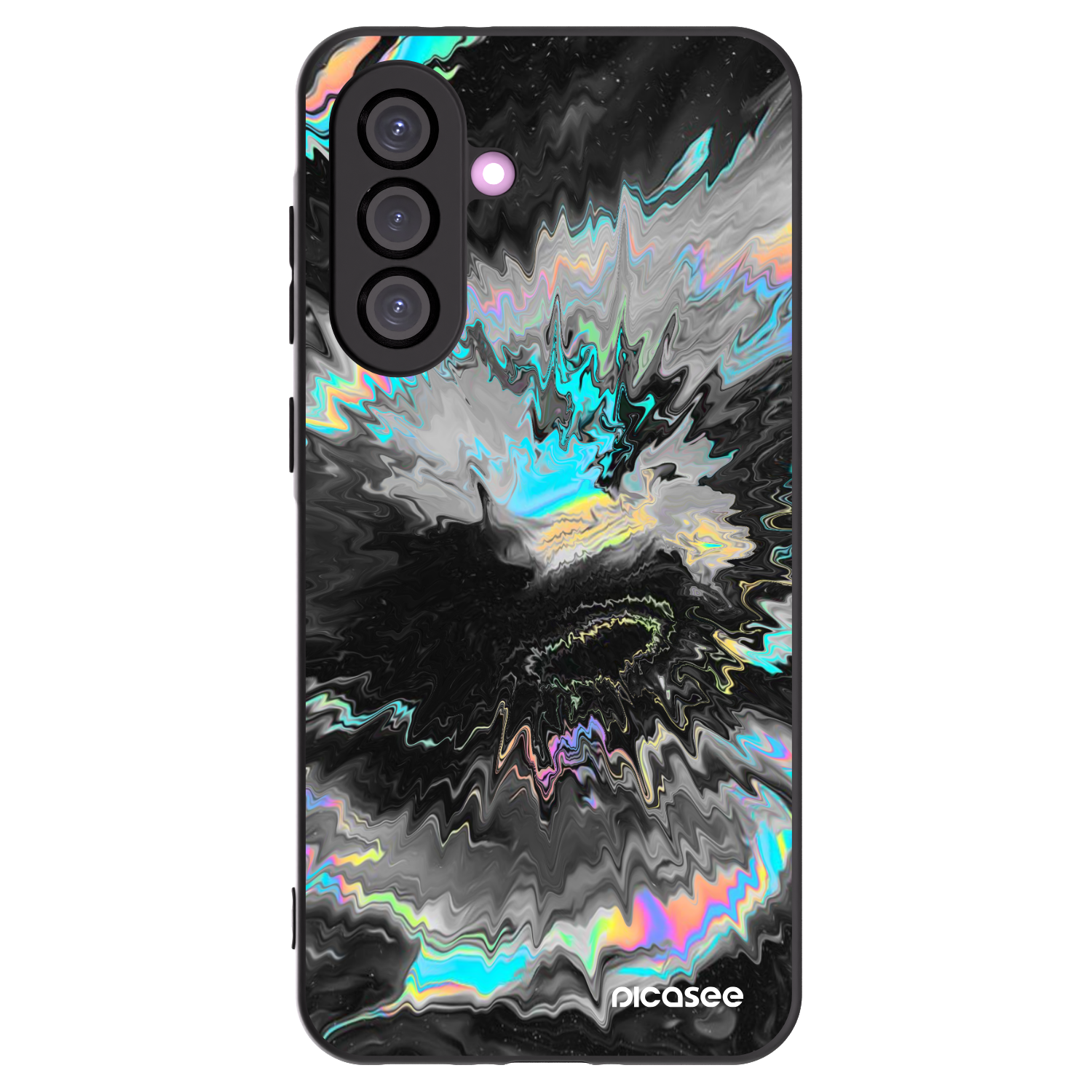 Picasee silikonový černý obal pro Samsung Galaxy A36 5G - Magnetic