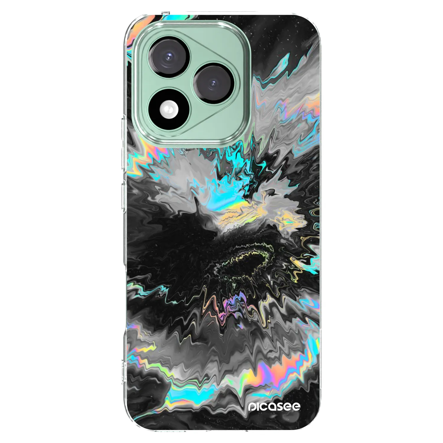 Picasee silikonový průhledný obal pro Honor 400 Lite 5G - Magnetic