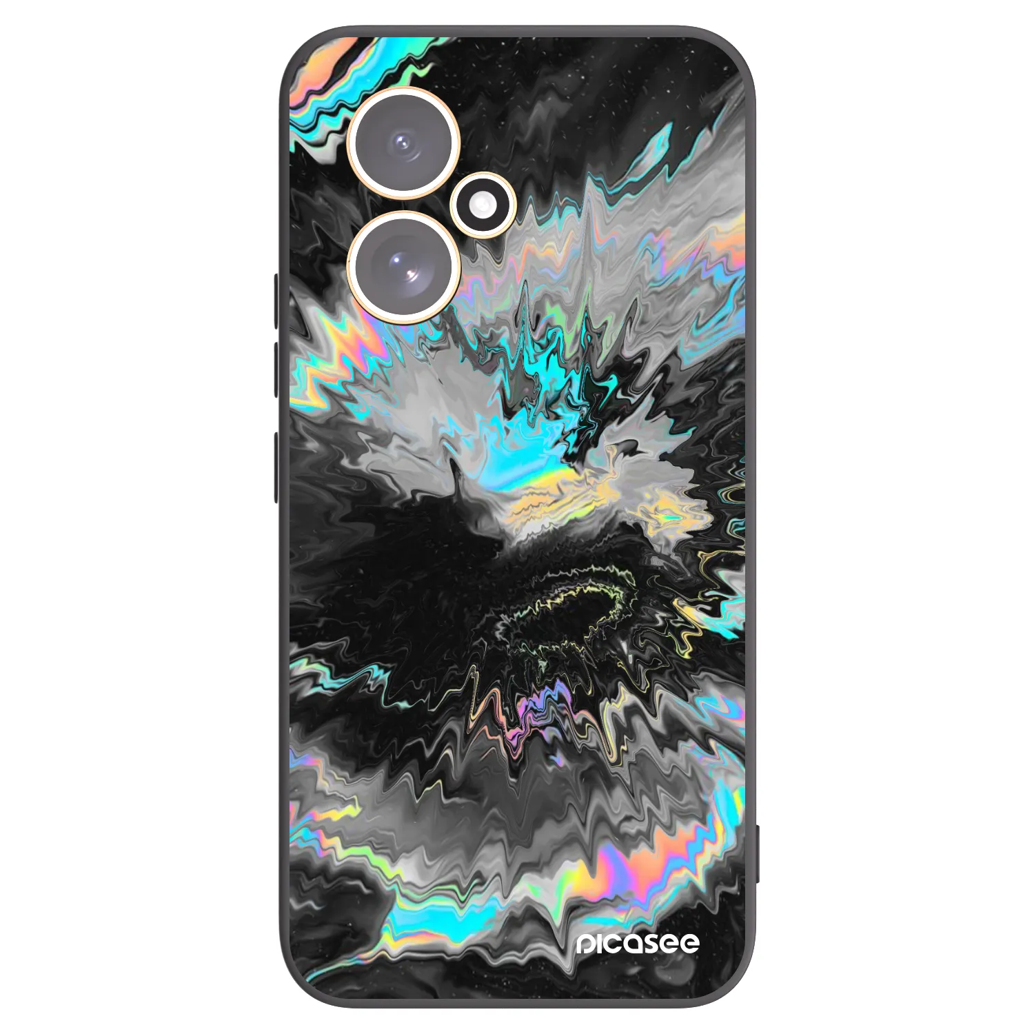 Picasee silikonový černý obal pro Honor 400 5G - Magnetic