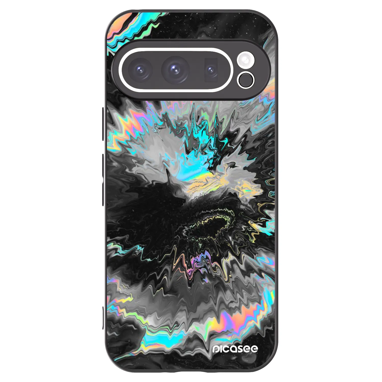 Picasee silikonový černý obal pro Google Pixel 9 Pro XL - Magnetic