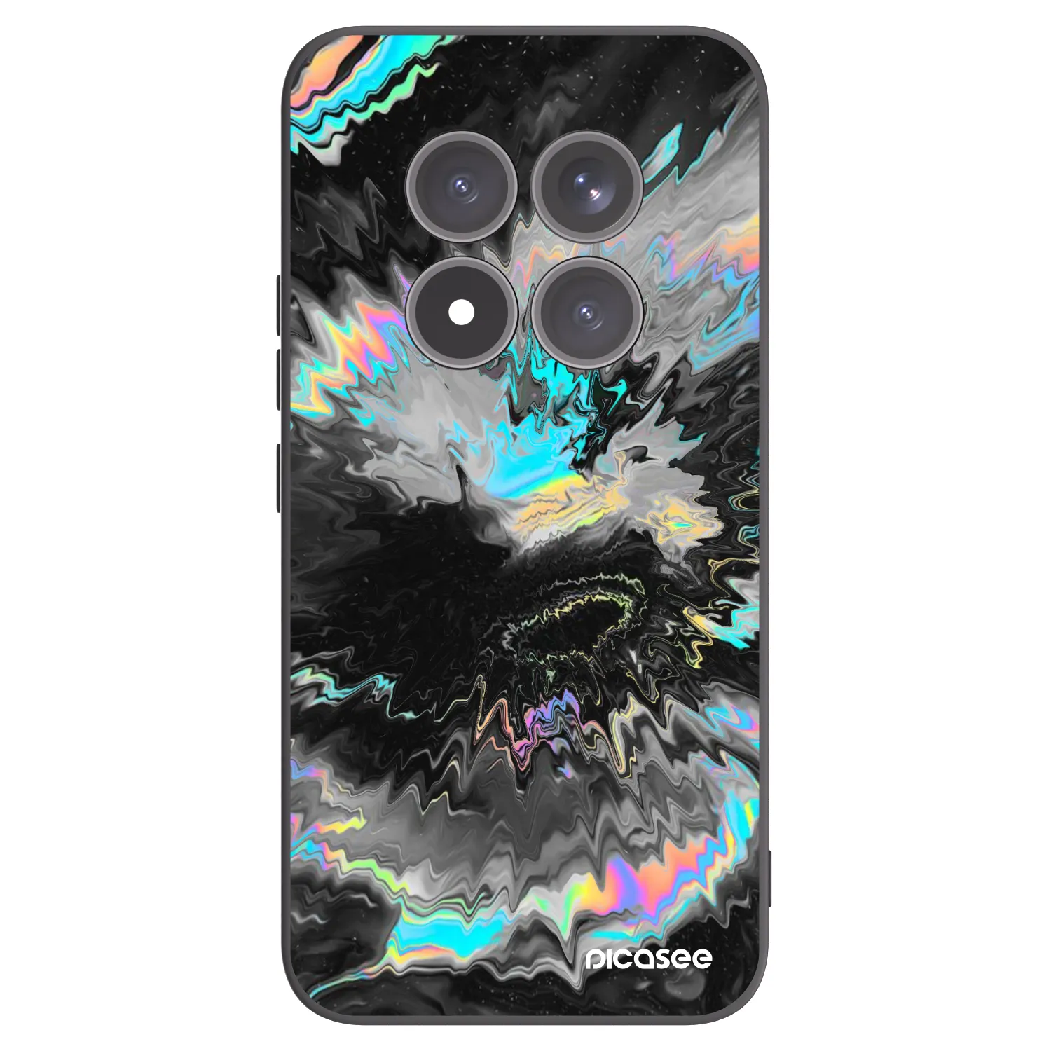 Picasee silikonový černý obal pro Xiaomi Redmi Note 15 Pro+ - Magnetic